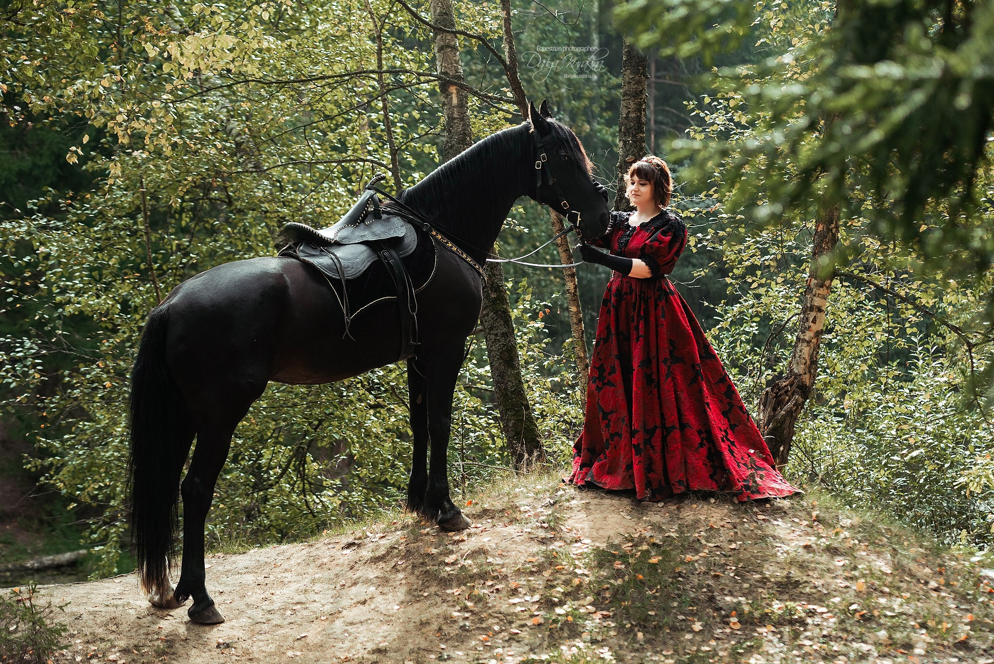 Екатерина и Пенка. Конный фотограф Куракина Дарья • Фотосессии с лошадьми