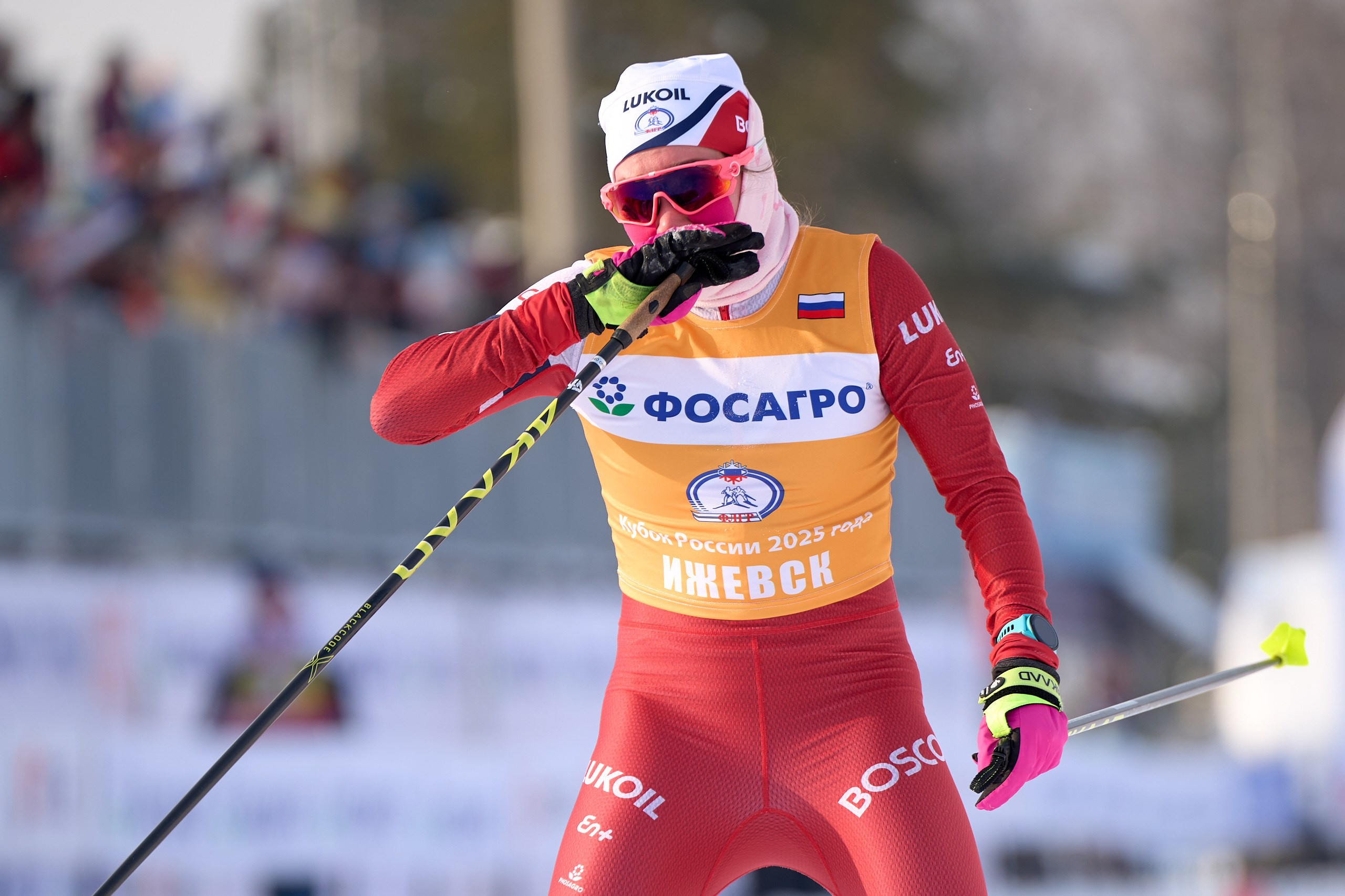 VI этап ФосАгро Кубка России по лыжным гонкам. Ижевск 25.01.2025 и 26.01.2025. Спортивный репортажный фотограф в Ижевске Сергей Мерзляков