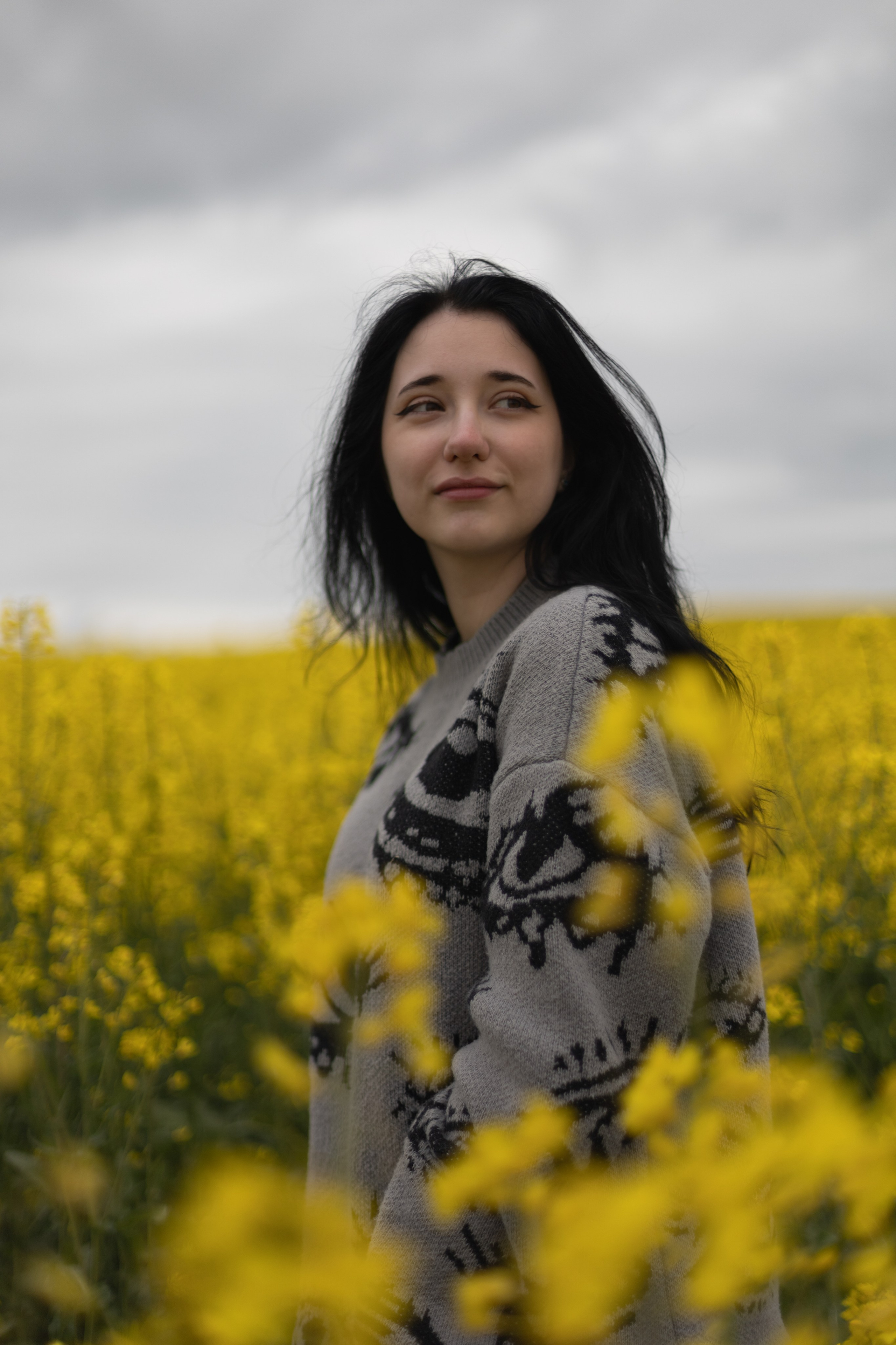 Полина Л — (Рапсовое поле). — Digital Noise —