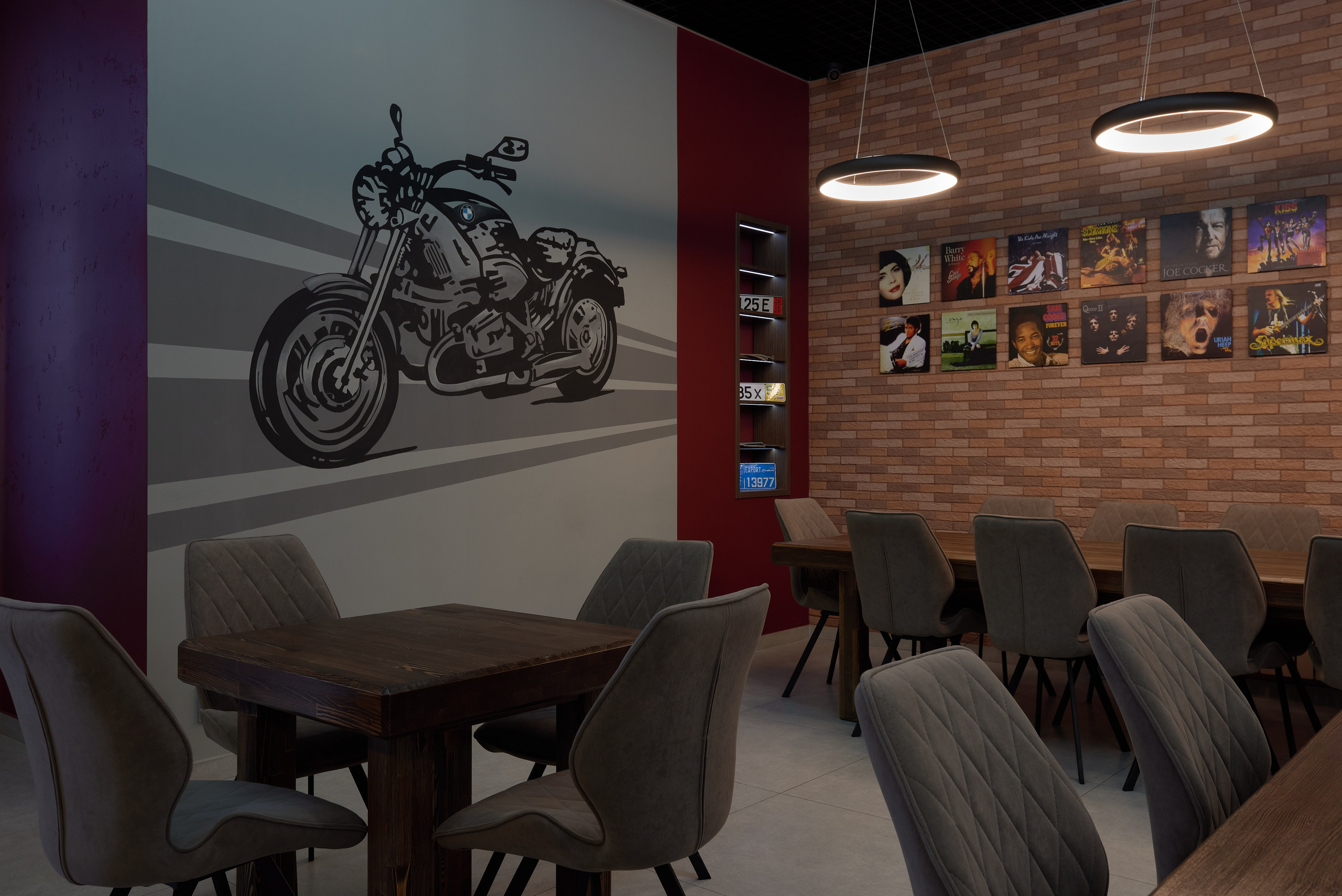 Кафе Мюнхен, Костанай (Казахстан). Абросимов Лев интерьерный и архитектурный фотограф