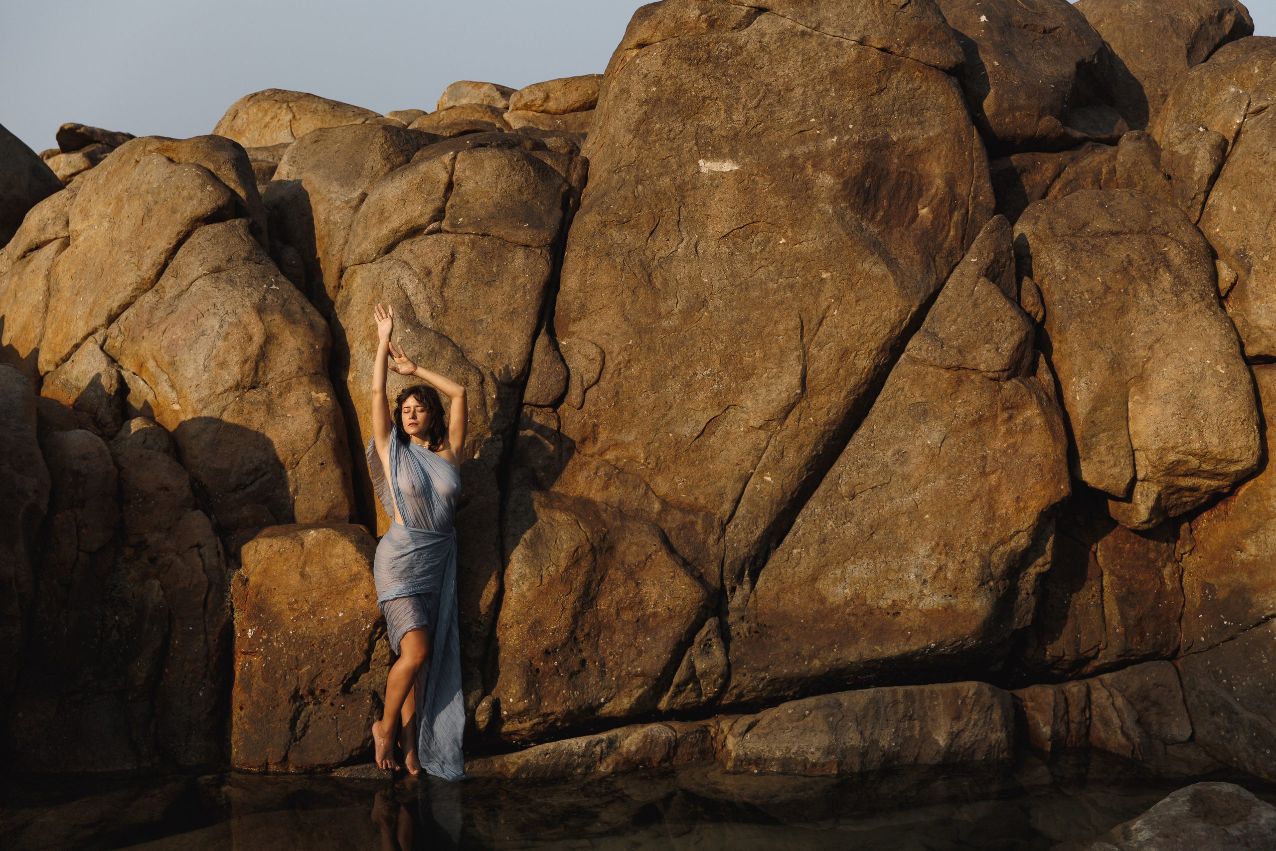 Богиня ин зе оушен. Wedding photographer in St. Petersburg, Europe and Israel Anna Agafon