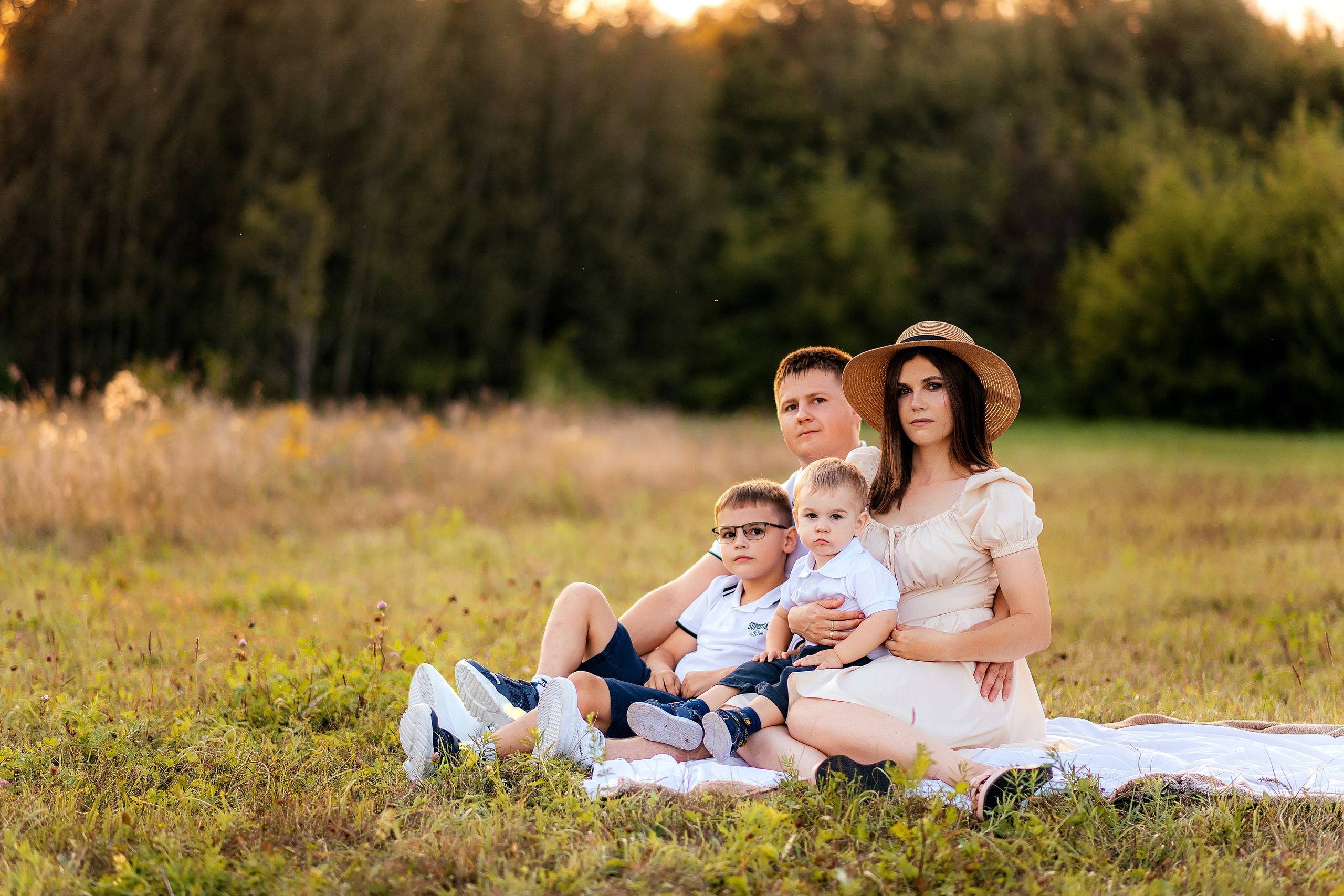 Семья Жуковых. Фотограф Юлия Стрыгина