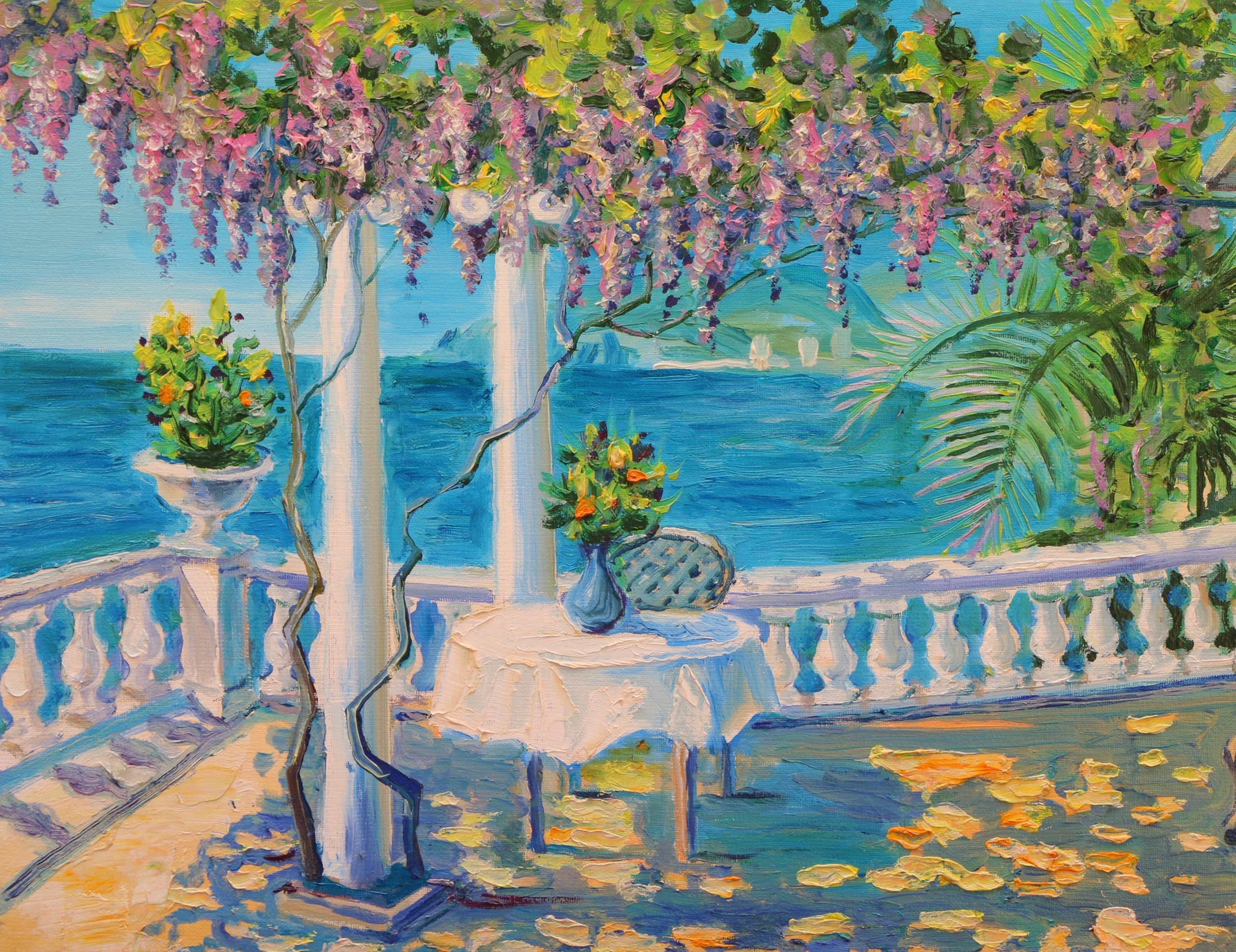 Цветы. Продажа картин маслом на холсте в г. Ялта