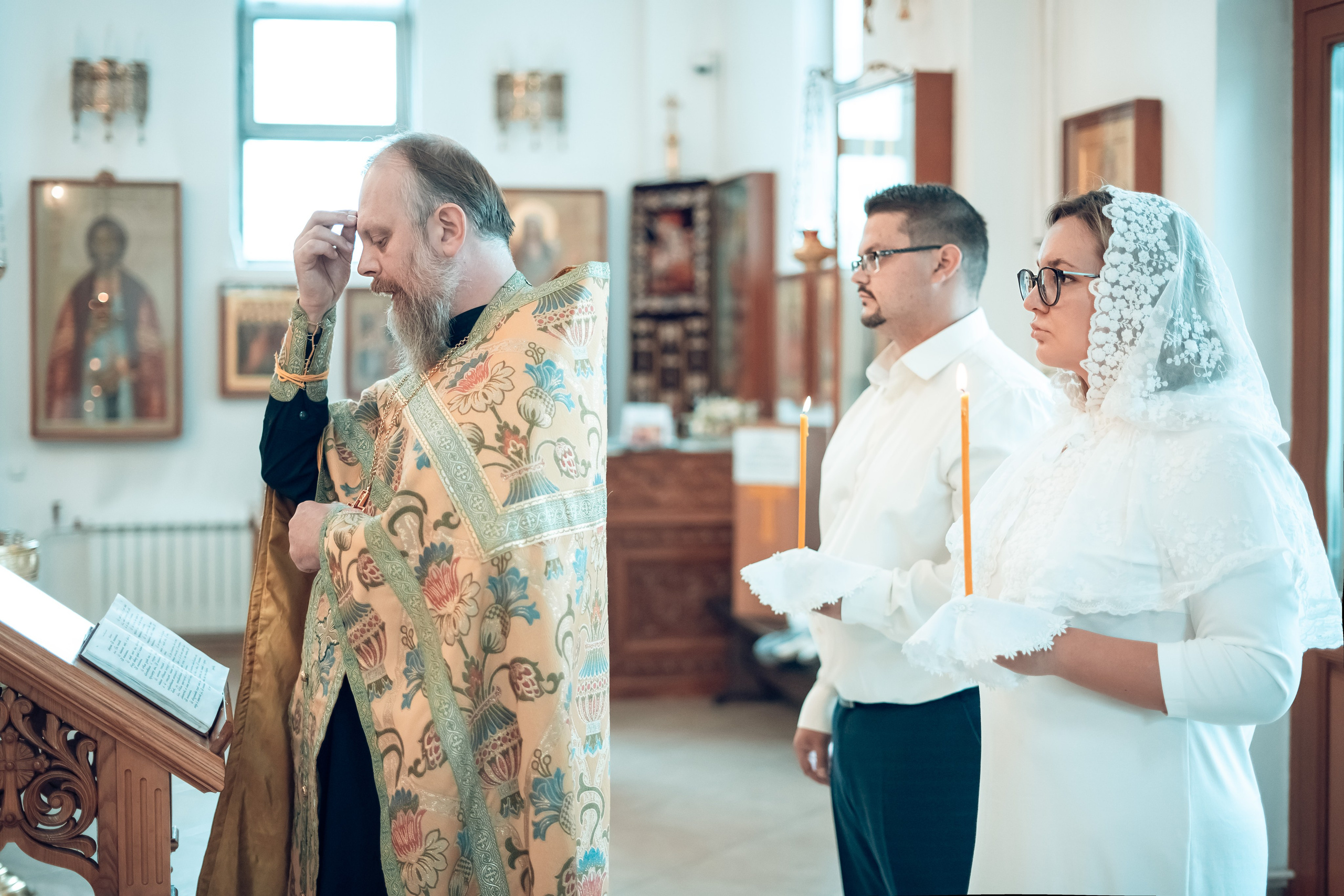 Таинство Венчания Юлии и Артема