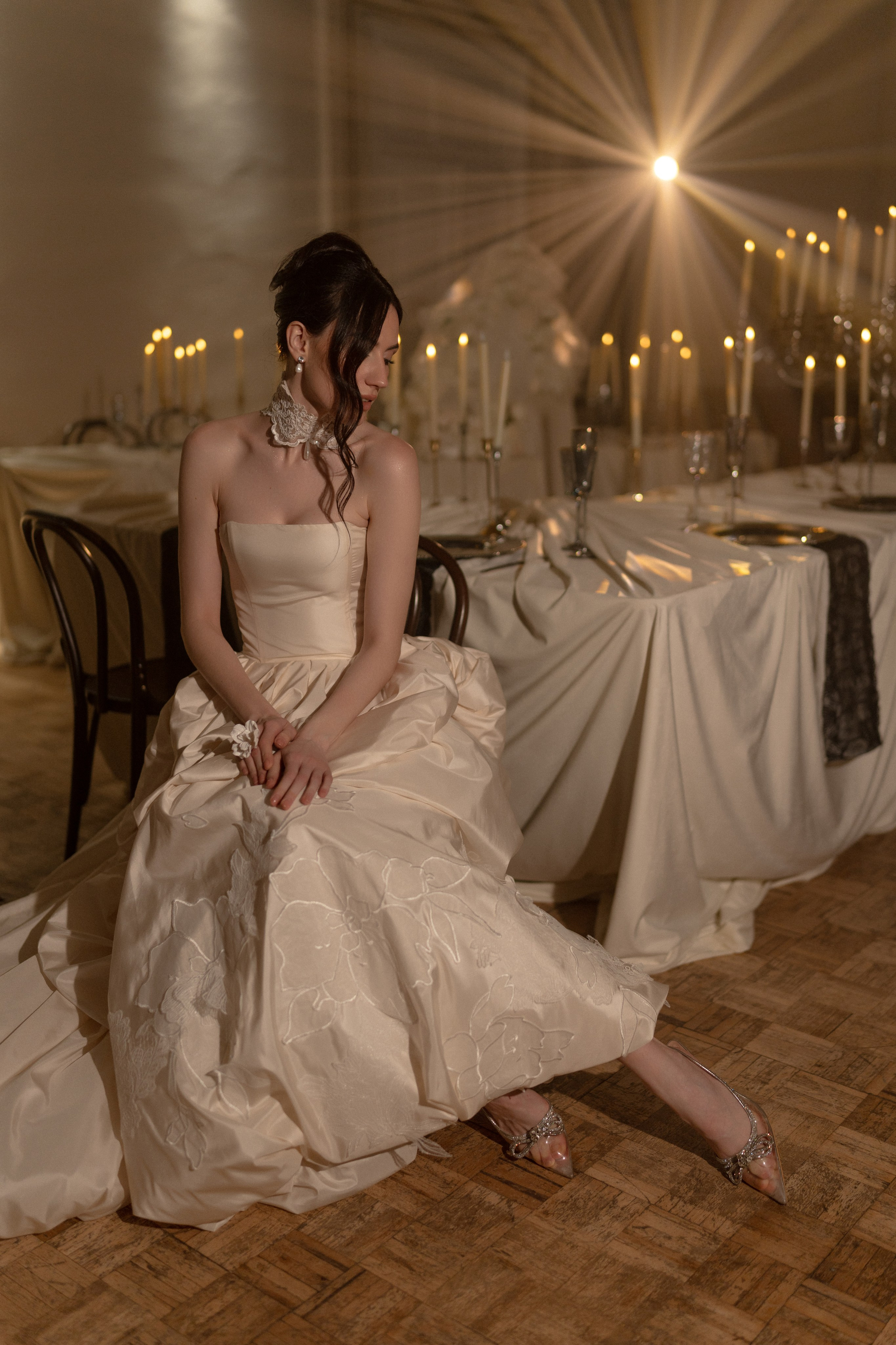 Ужин при свечах. Свадебный и репортажный фотограф Москва