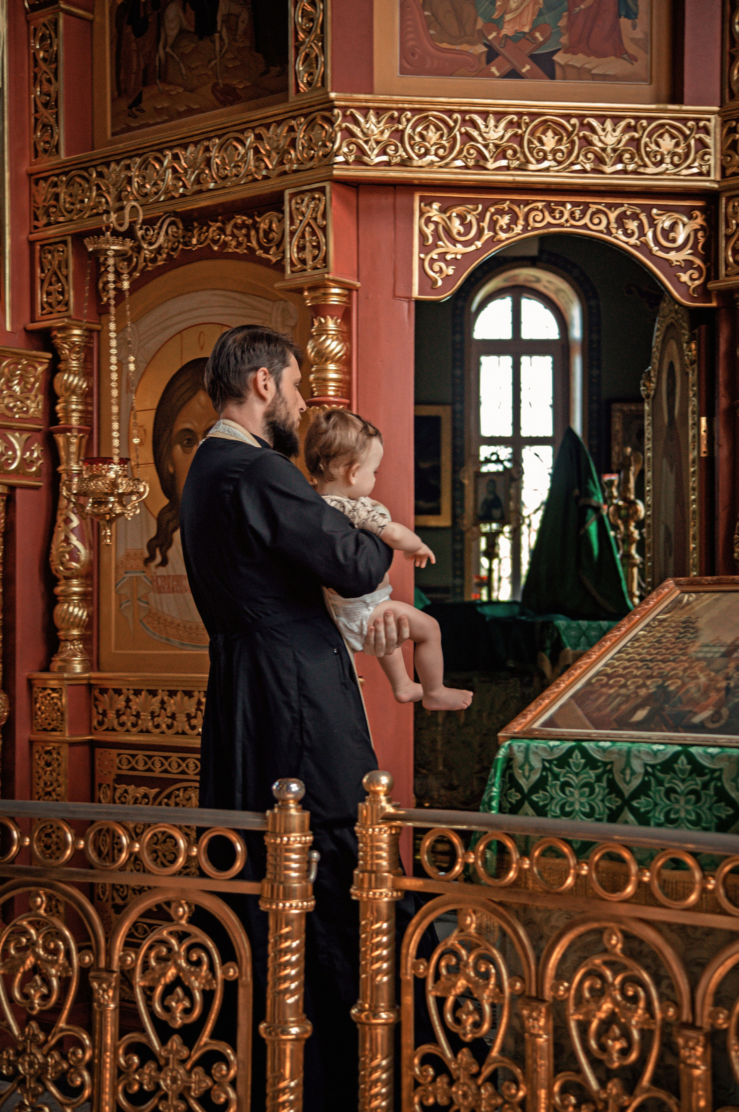 Общее крещение. Семейный и детский фотограф в Москве Ольга Кривенцова