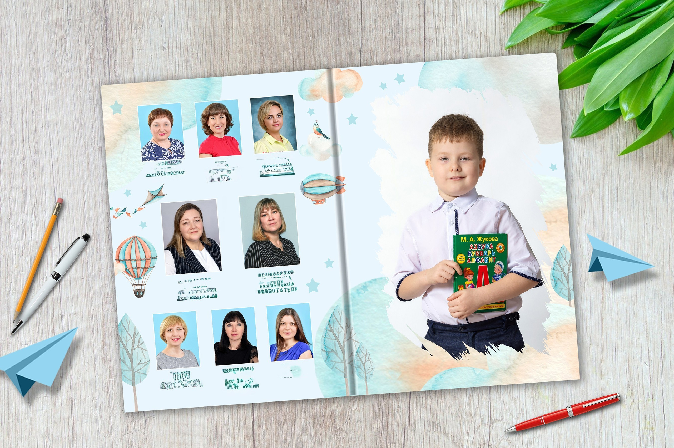 Выпускной альбом для детского сада. Выпускные альбомы в Верхней Пышме. Фотостудия «Олеся»
