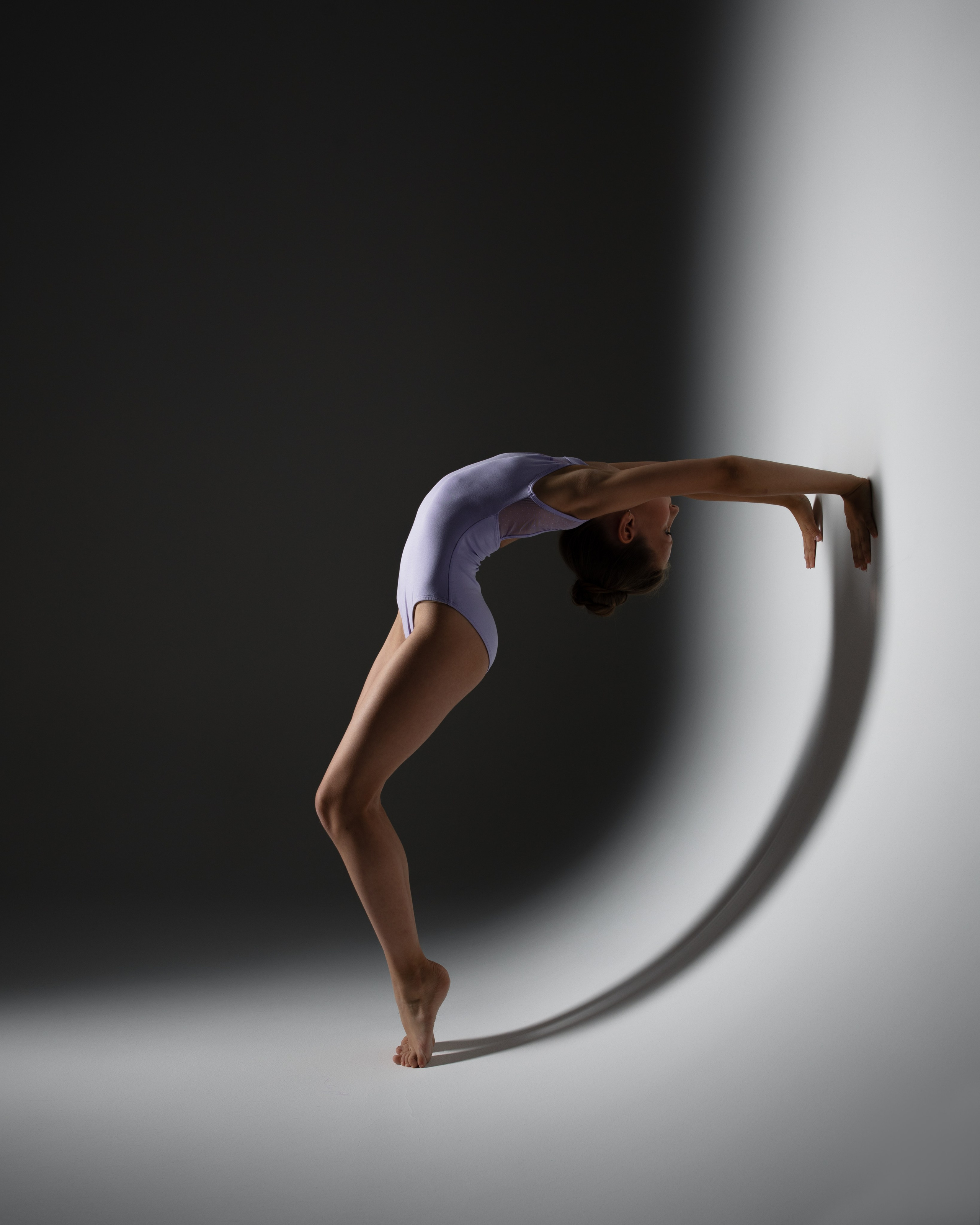 Красивая фотосессия для художественной гимнастки. Спортивный и детский фотограф в Москве, Калининграде