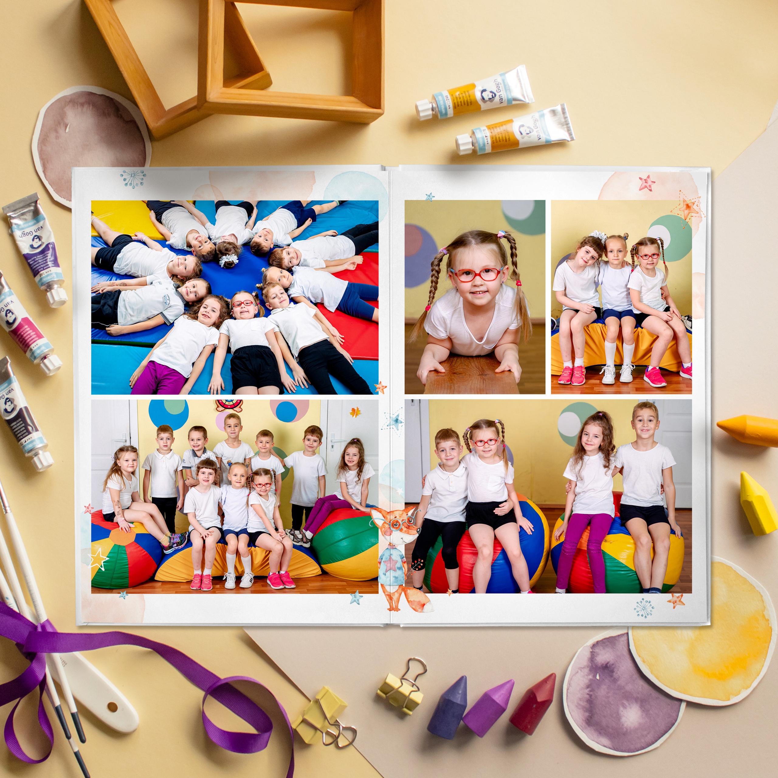 ЛИСИЧКИ. Выпускные альбомы для сада и школы в Москве