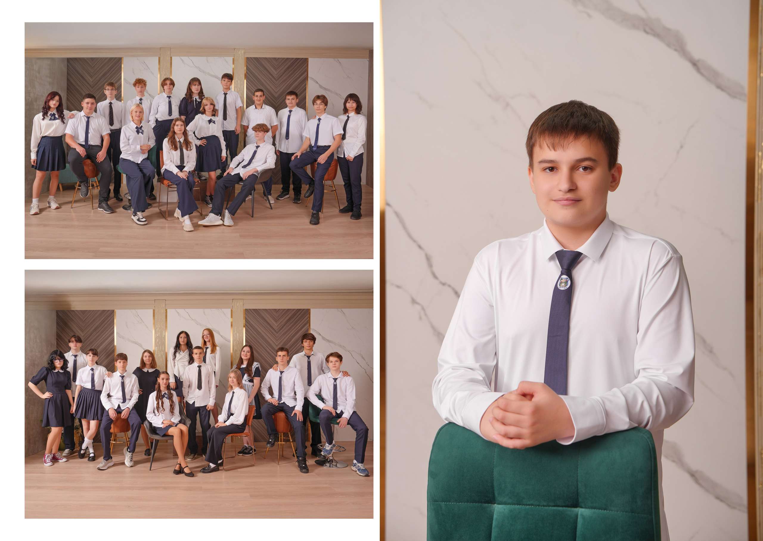 ШКОЛА 6-9Б. Красивый выпускной альбом в Краснодаре