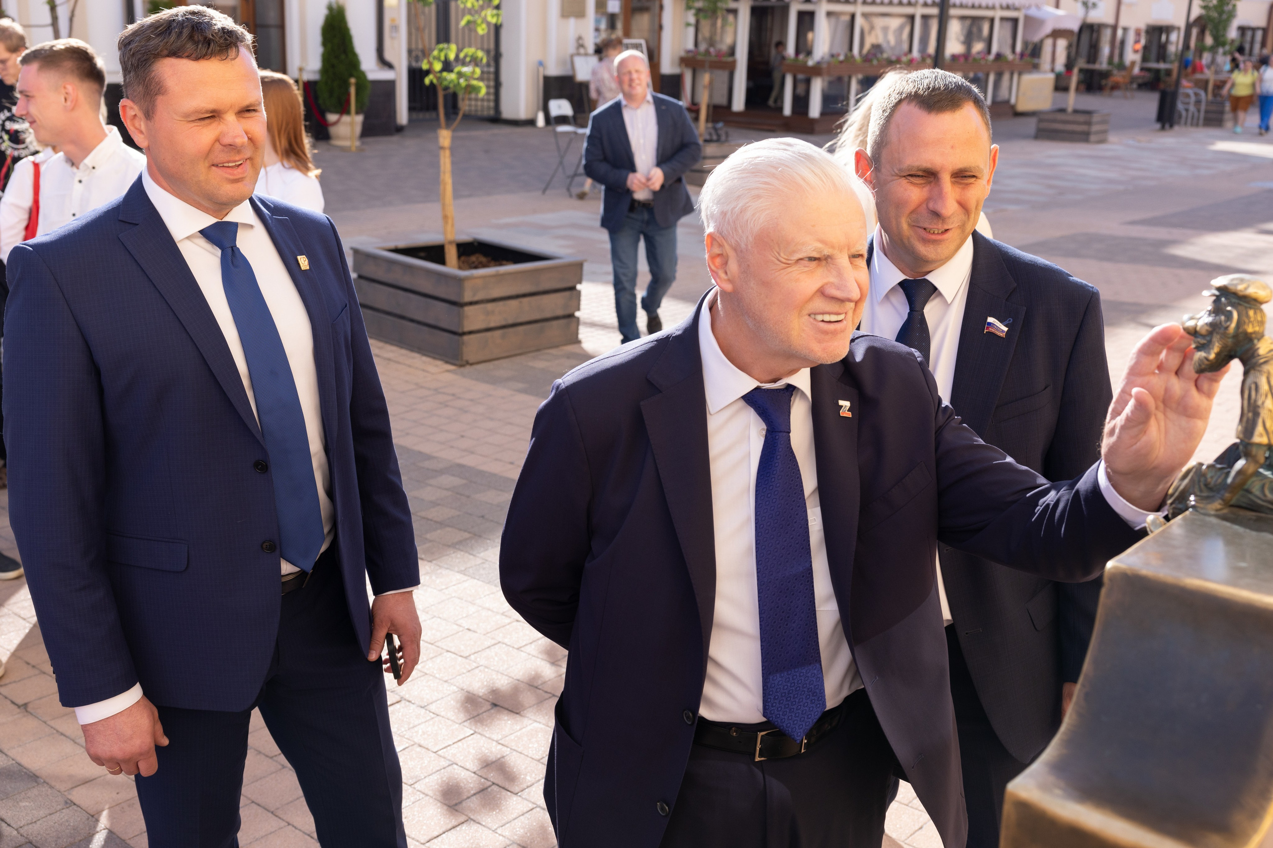 Визит лидера партии Справедливая Россия Миронова С. М. в г. Тулу. Фотограф в Туле — Борисов Николай