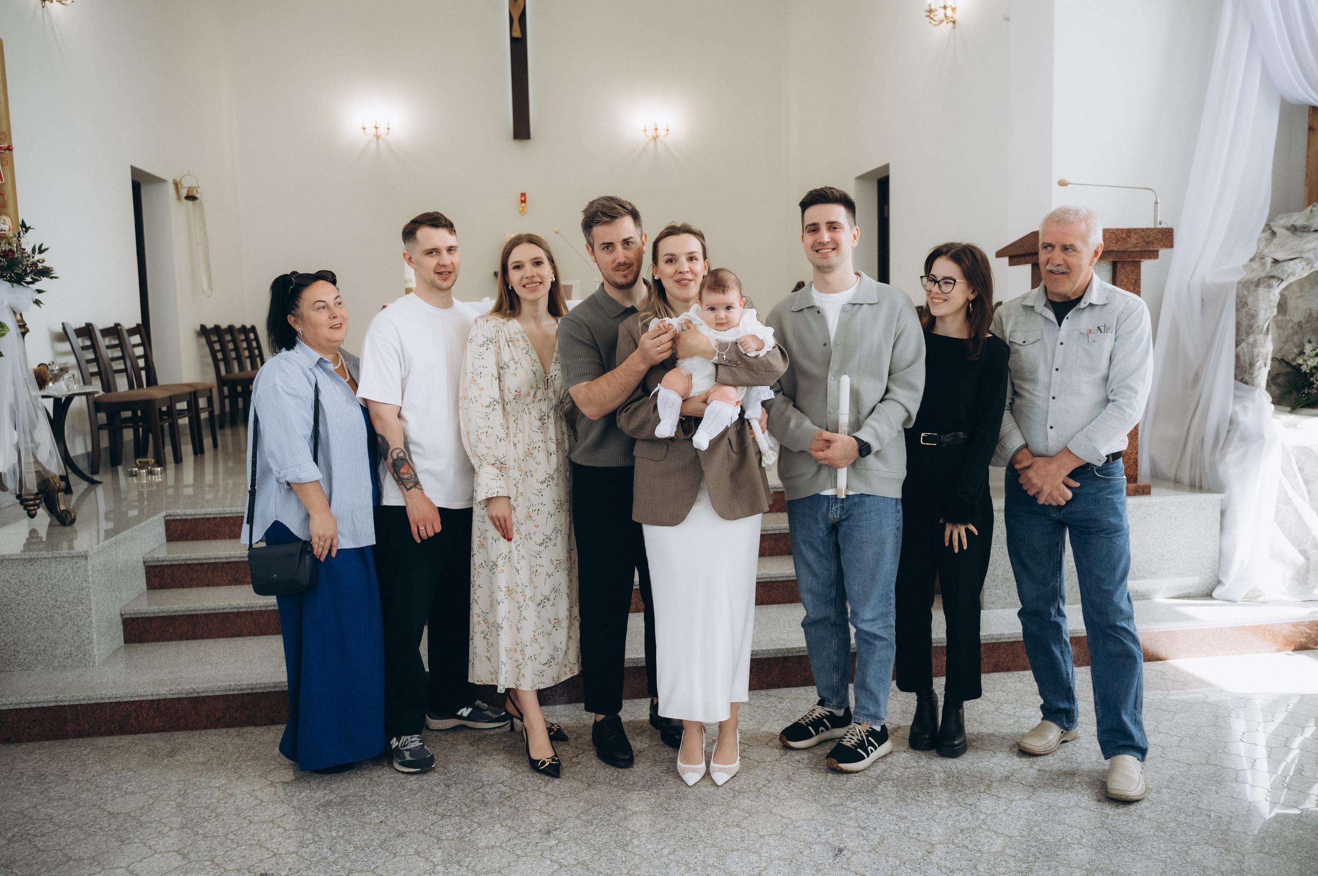 Крещение Леи (Костёл Святого Духа). Семейный фотограф в Минске Дарья Дреко