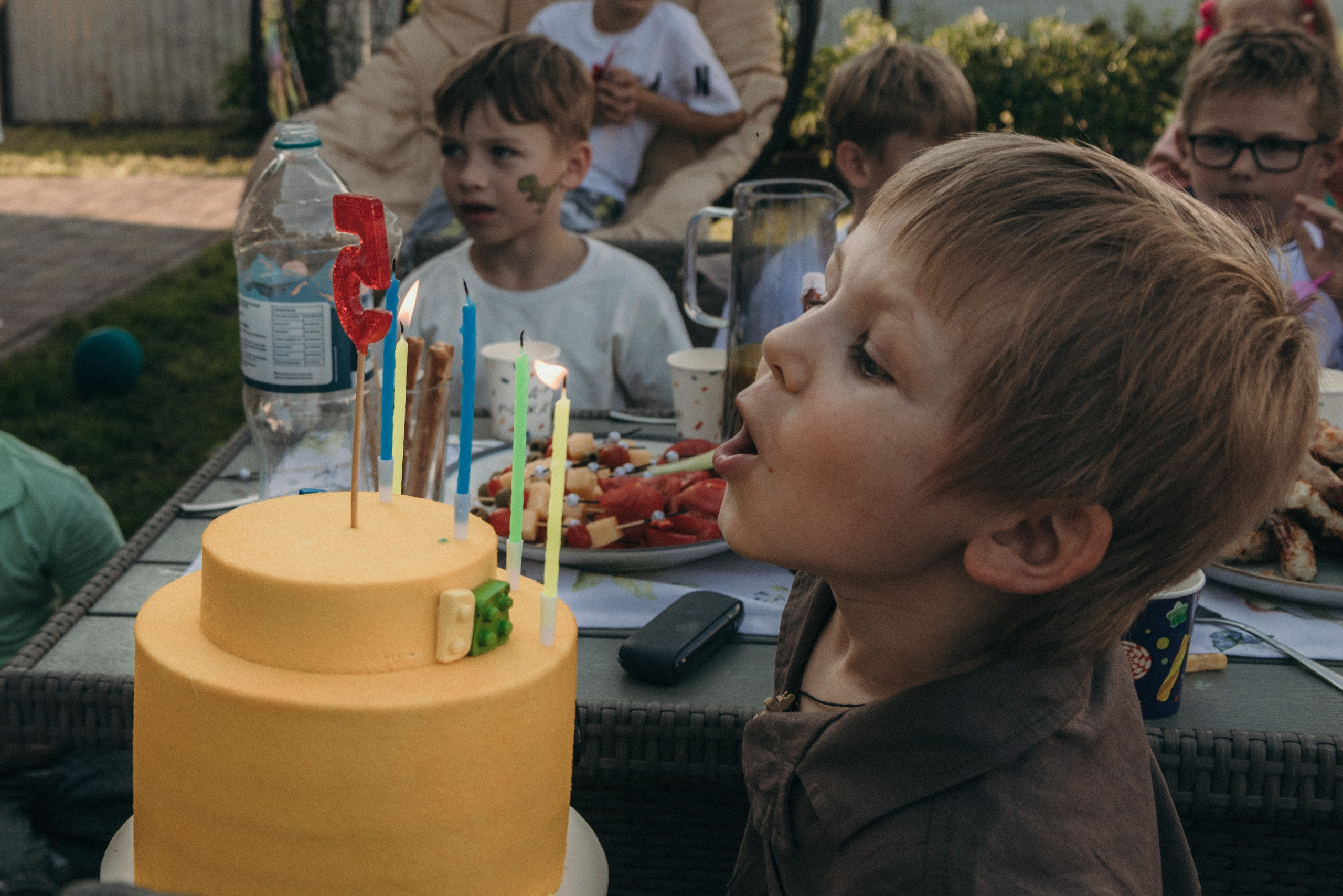 Репортаж домашнего дня рождения в честь Кости (5 лет). Семейный фотограф в Москве, Щелково, Фрязино _ Виктория Степанова