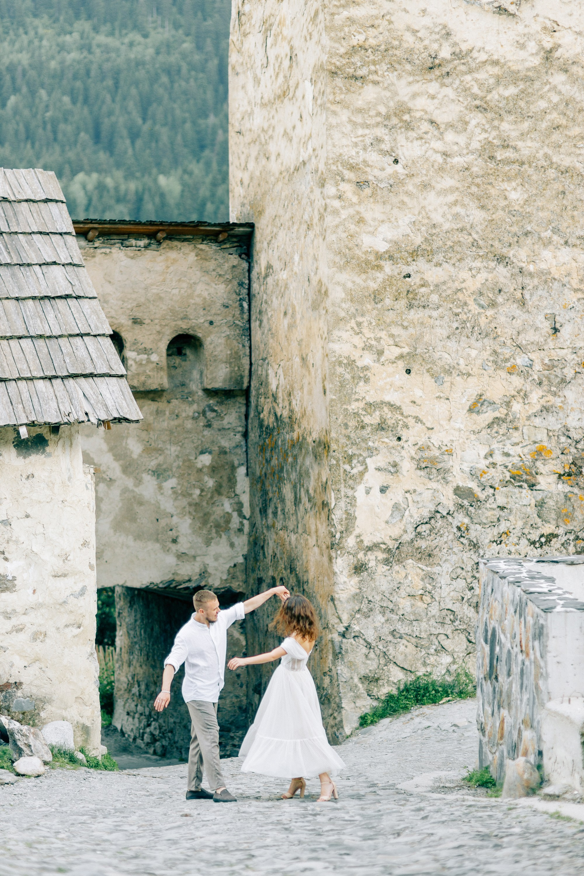 Свадьба в горах Сванетии в Грузии
