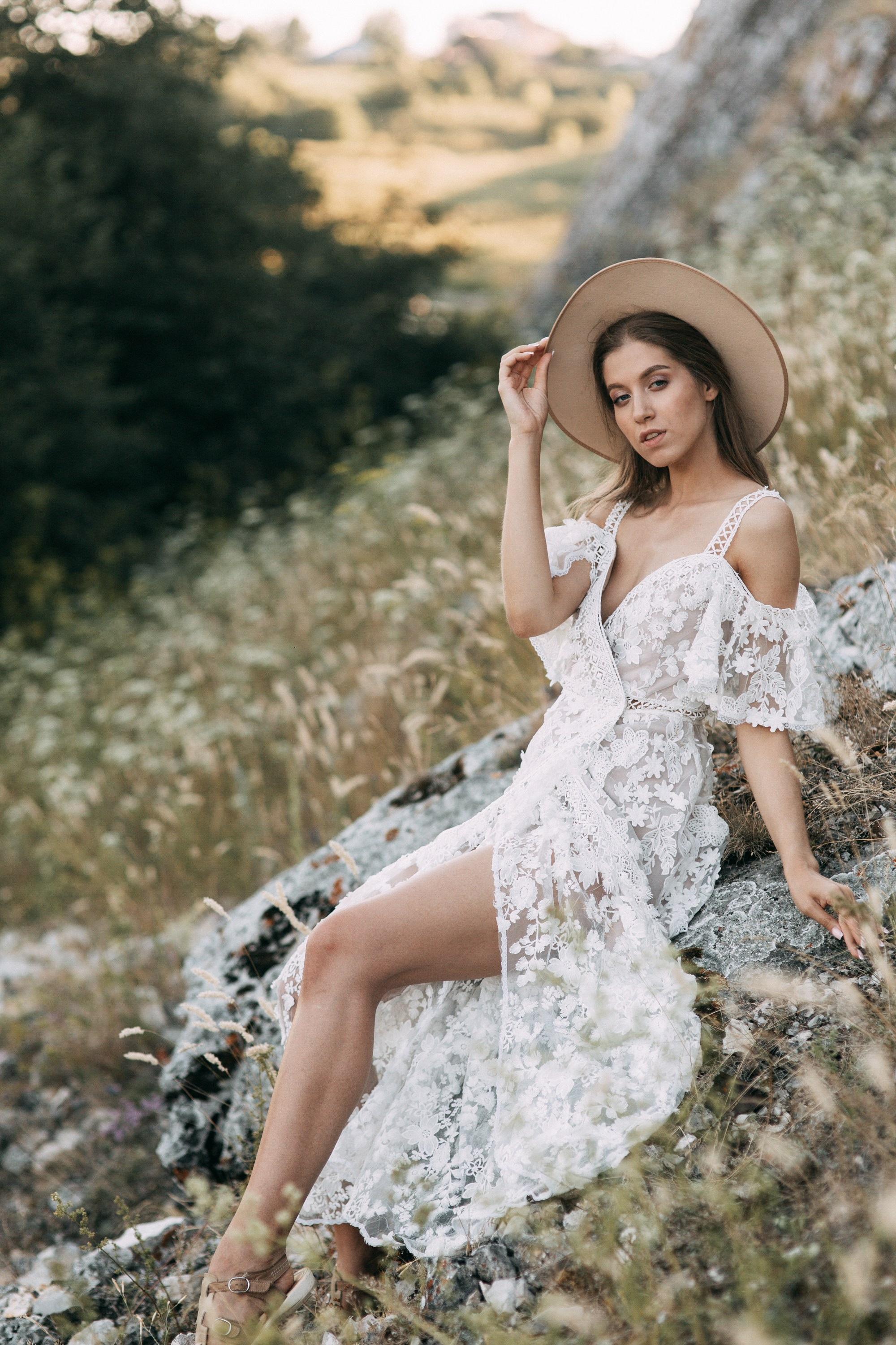 Свадьба на природе в стиле Бохо