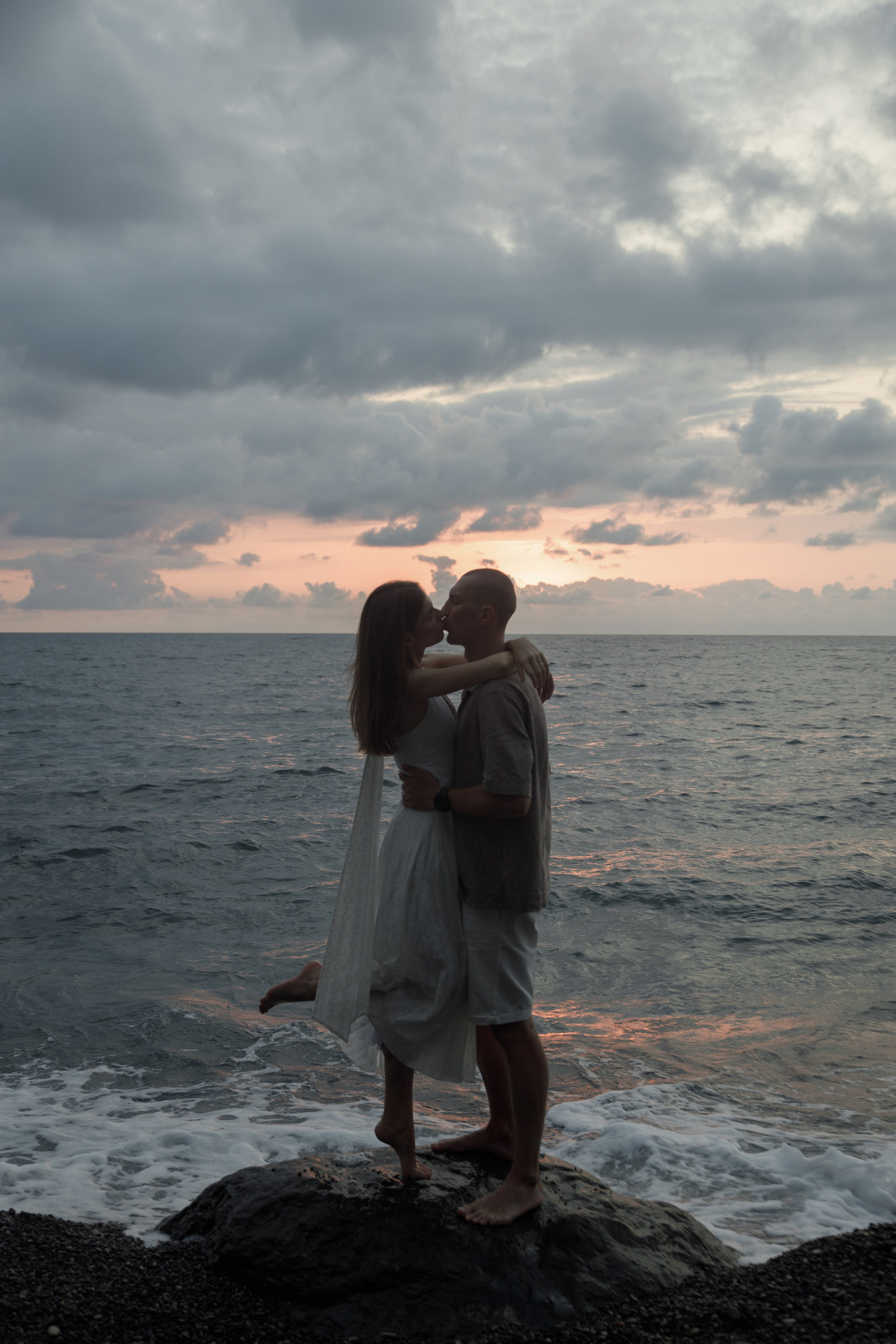 Предсвадебная съемка на море