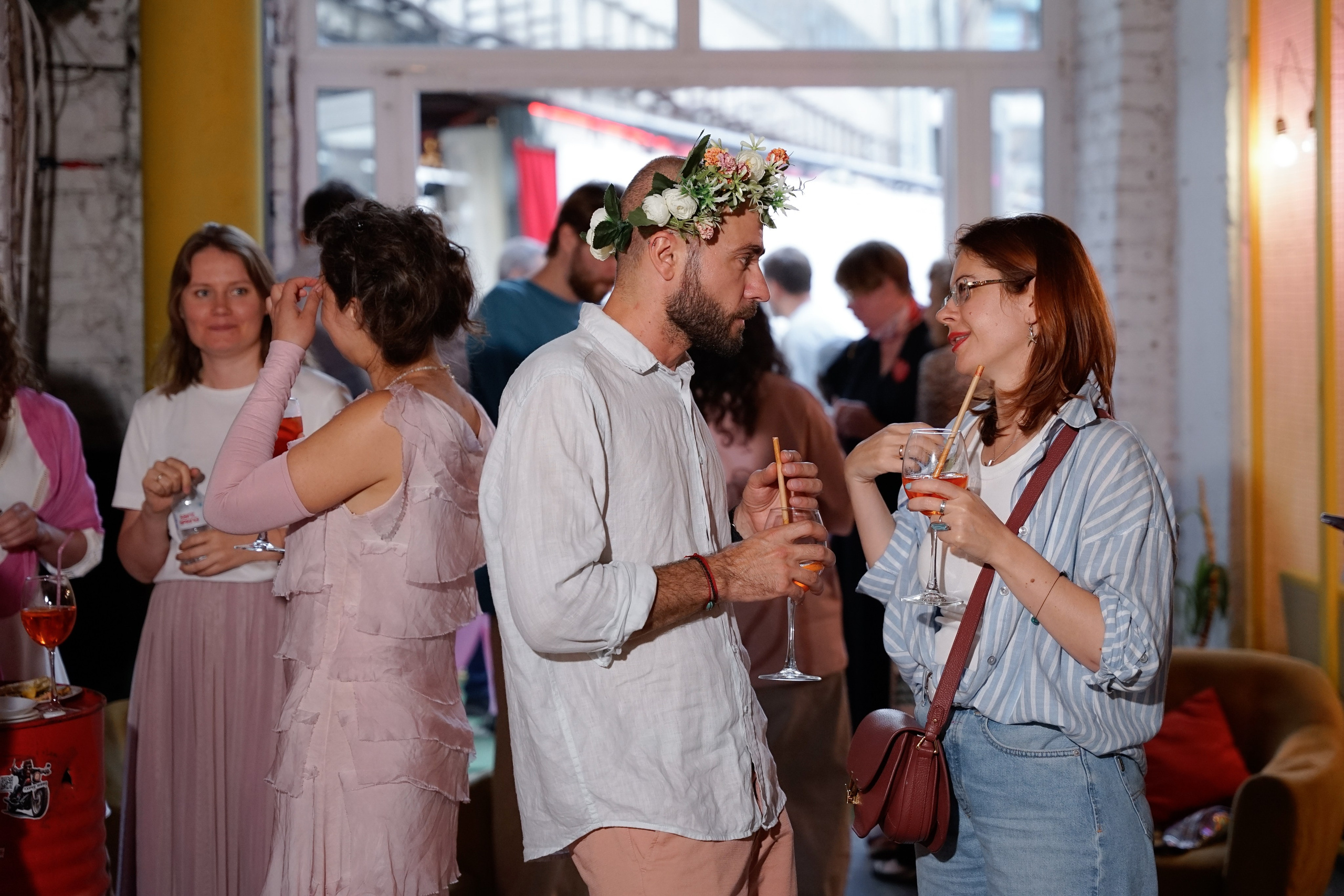 Репортажная съемка частной вечеринки в лофте