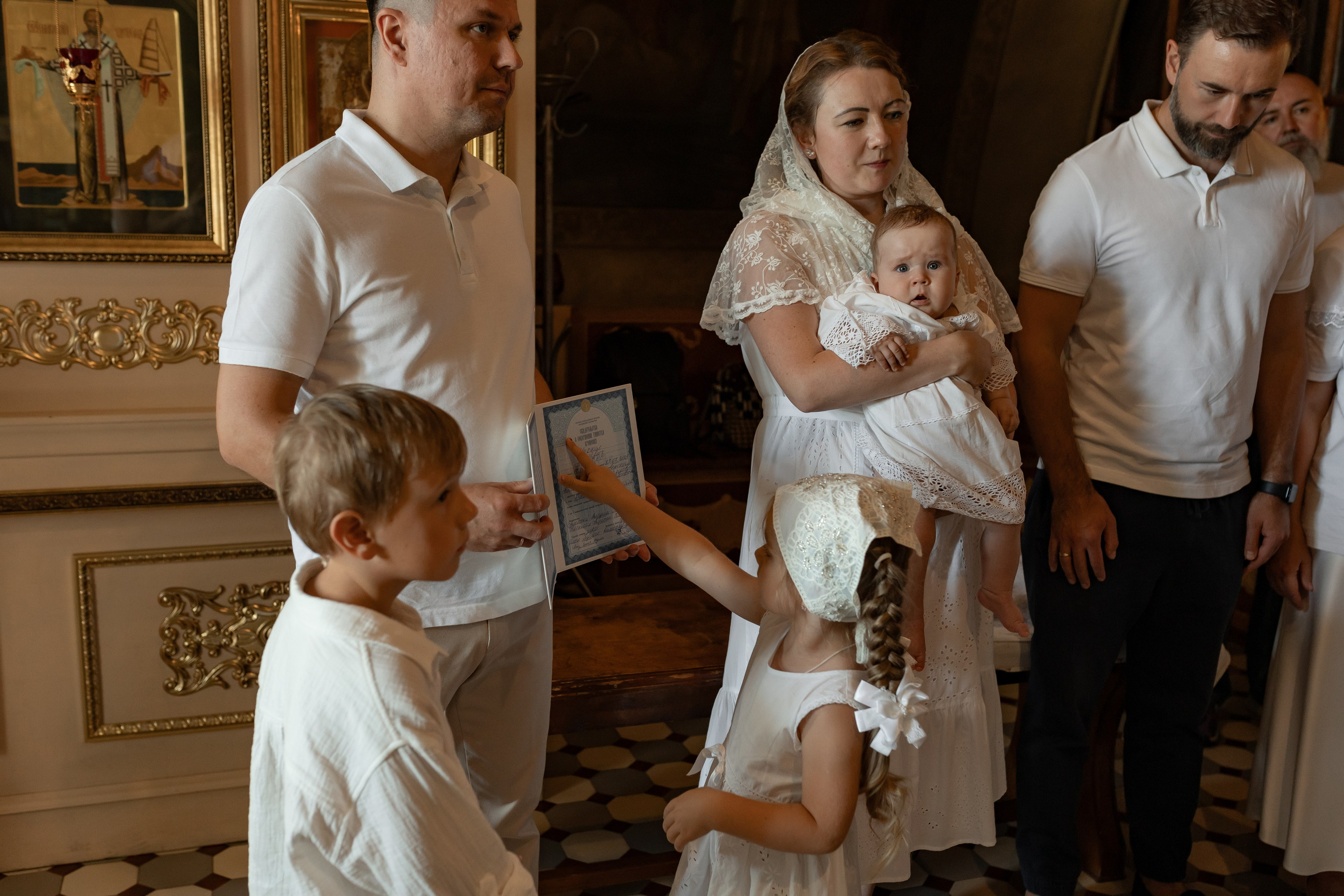 Крещение в Образцово