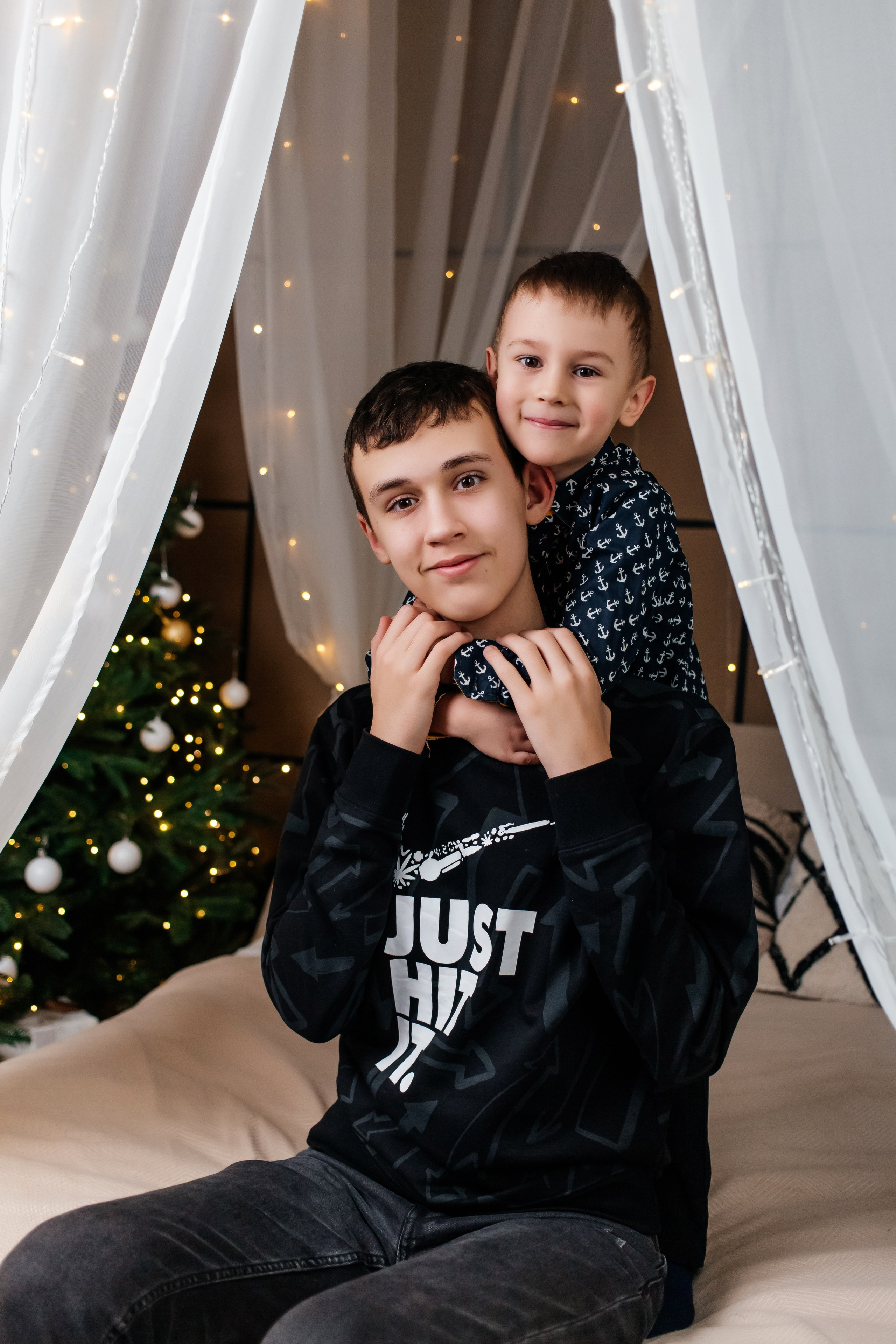 Настюша семейная Новый год. Женский фотограф в Оренбурге Ирина Заводчикова