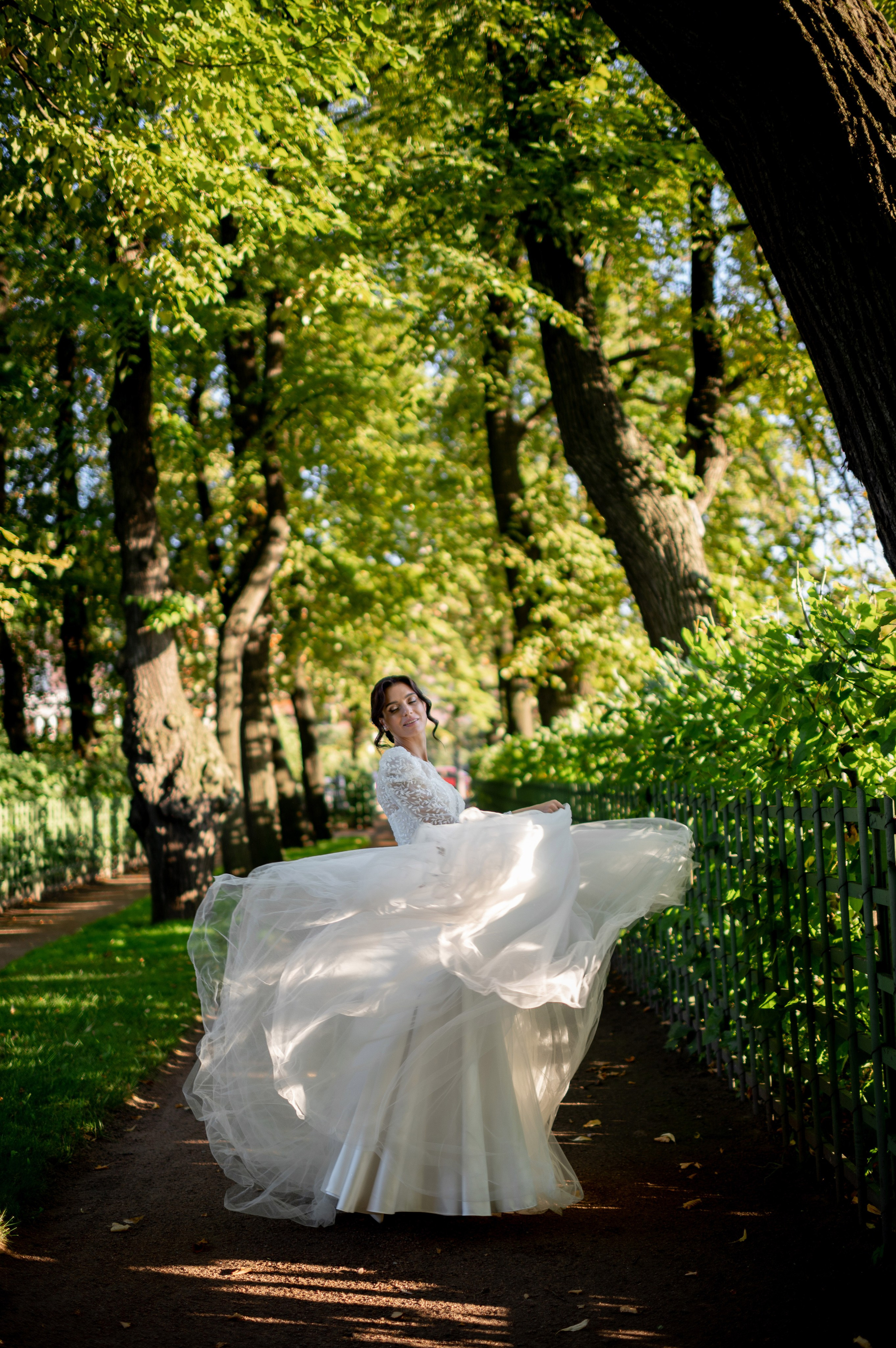 Кирилл и Анжела (круассаны, кофе и фотосессия в Летнем саду). Портретный, семейный и свадебный фотограф в Санкт-Петербурге и в Пушкине Ширяев Денис