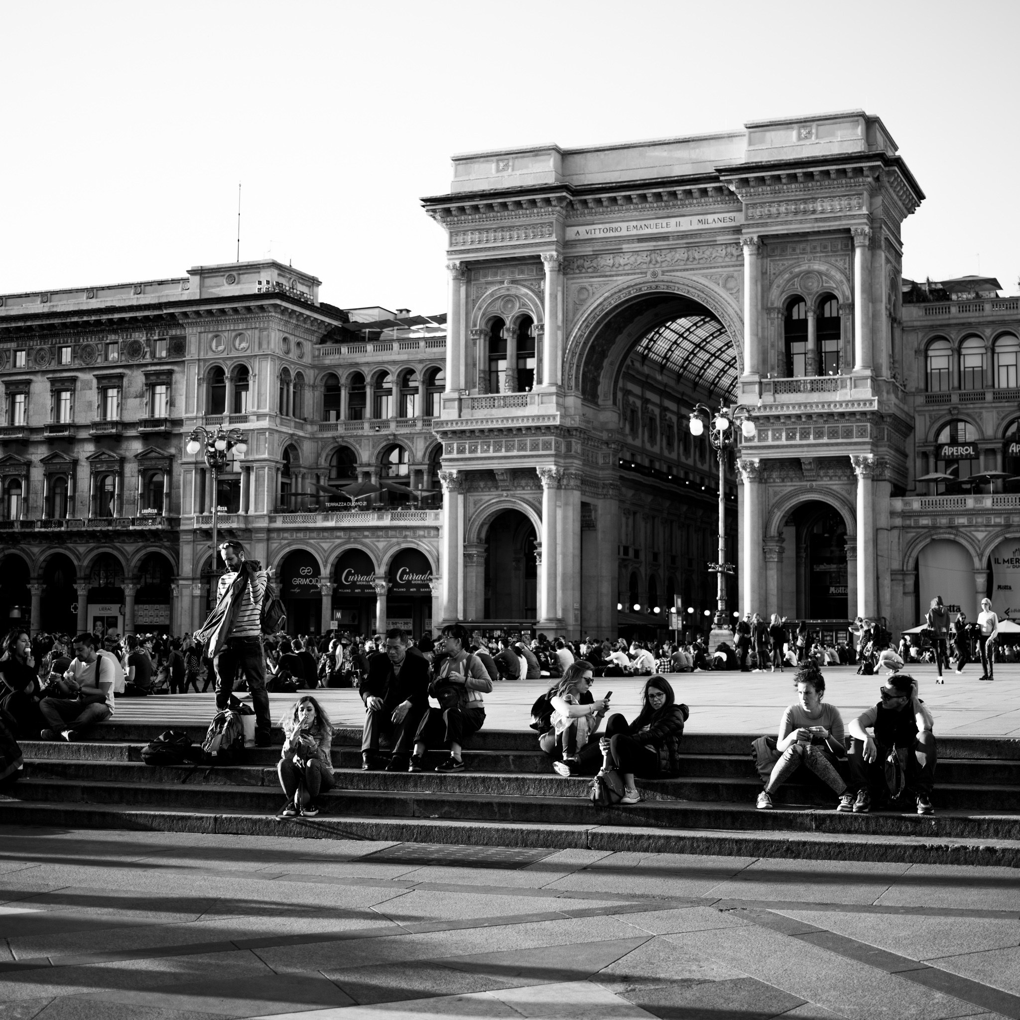 Прогулка по Милану 2017. Фотограф Василий Буланов