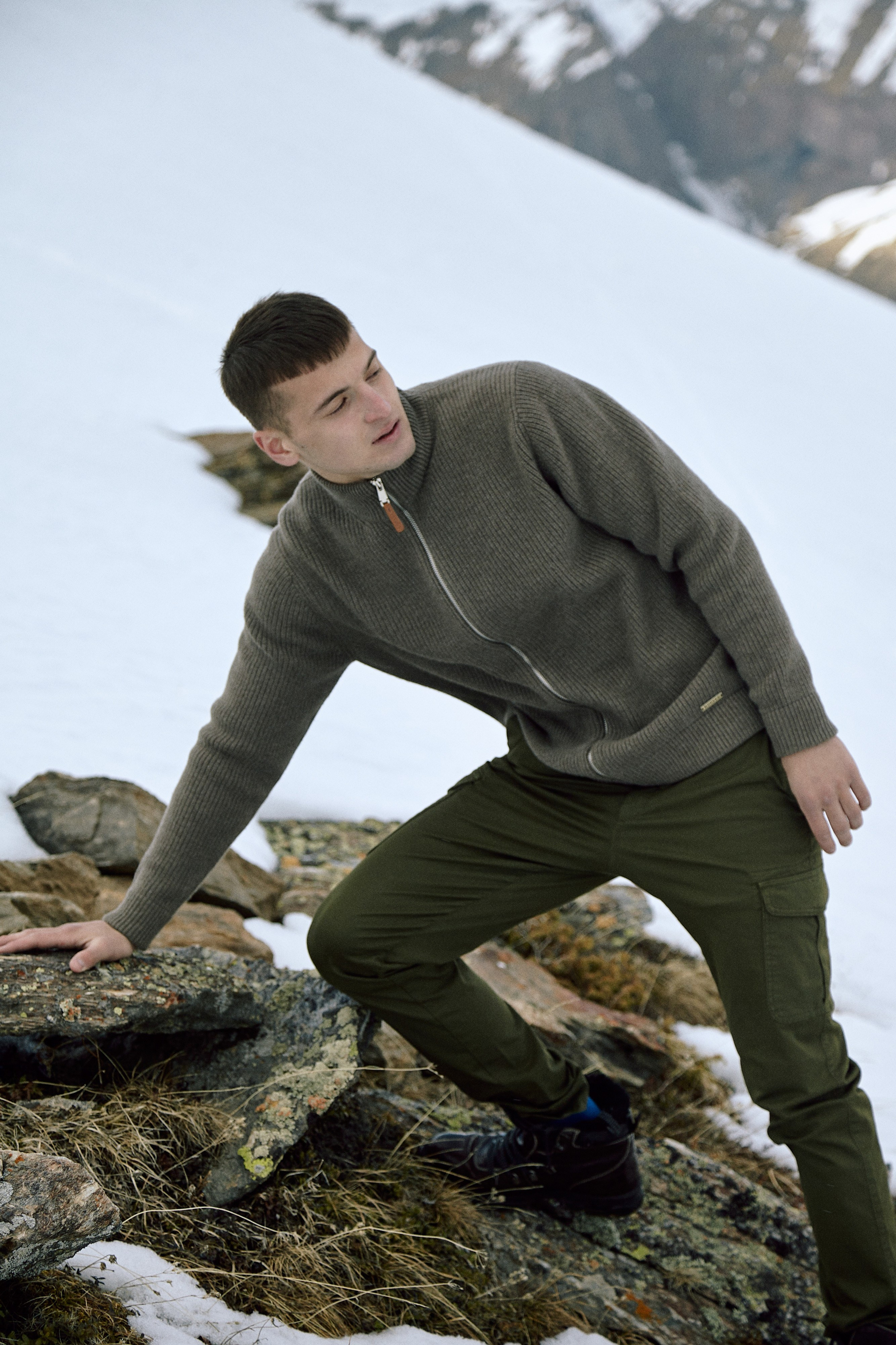 Съемка для бренда одежды под ключ. Фотограф Продюсер в горах КБР / Москва  Нальчик Горы