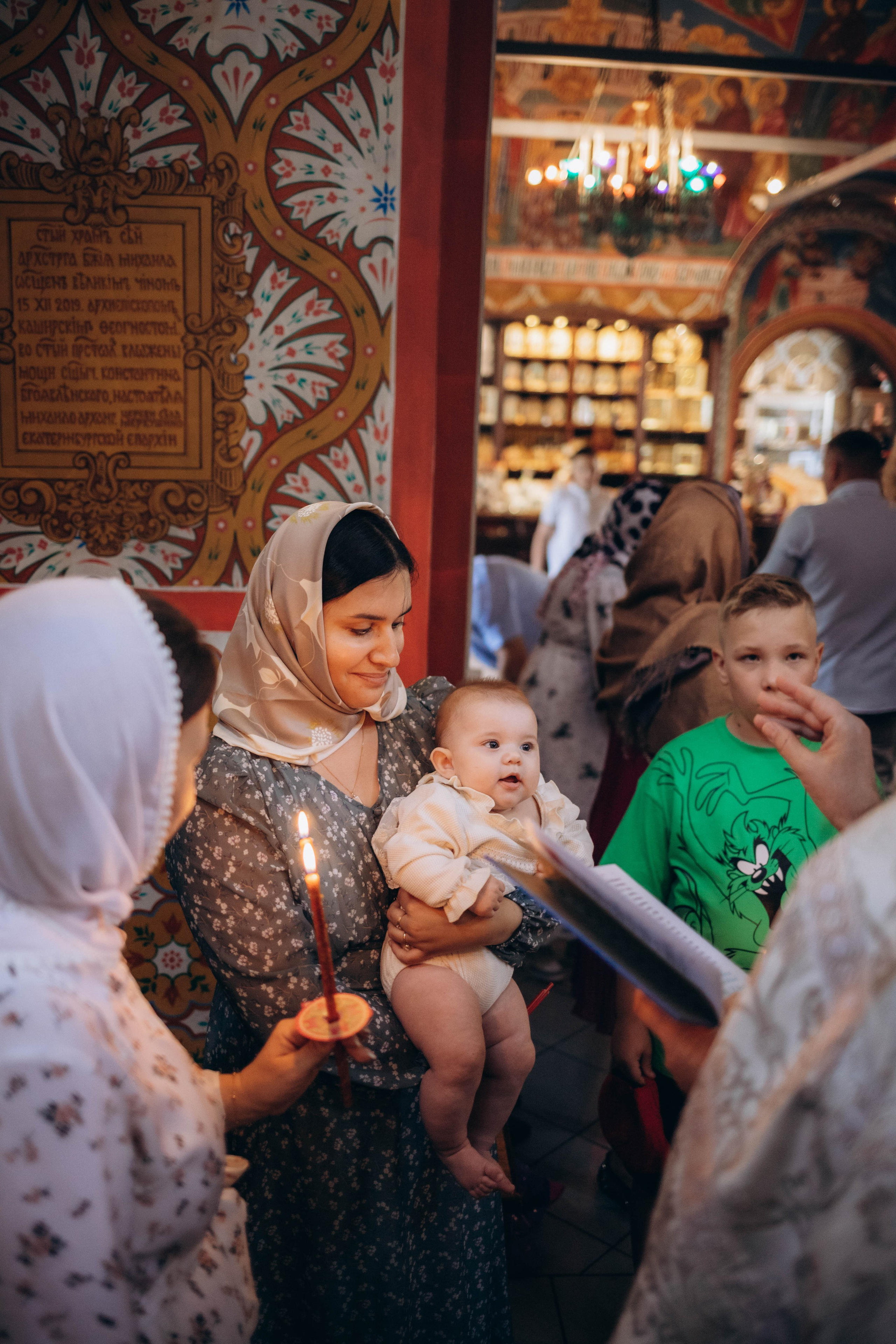 Крещение Ариши. Семейный и детский фотограф в Москве Александра Нараевская