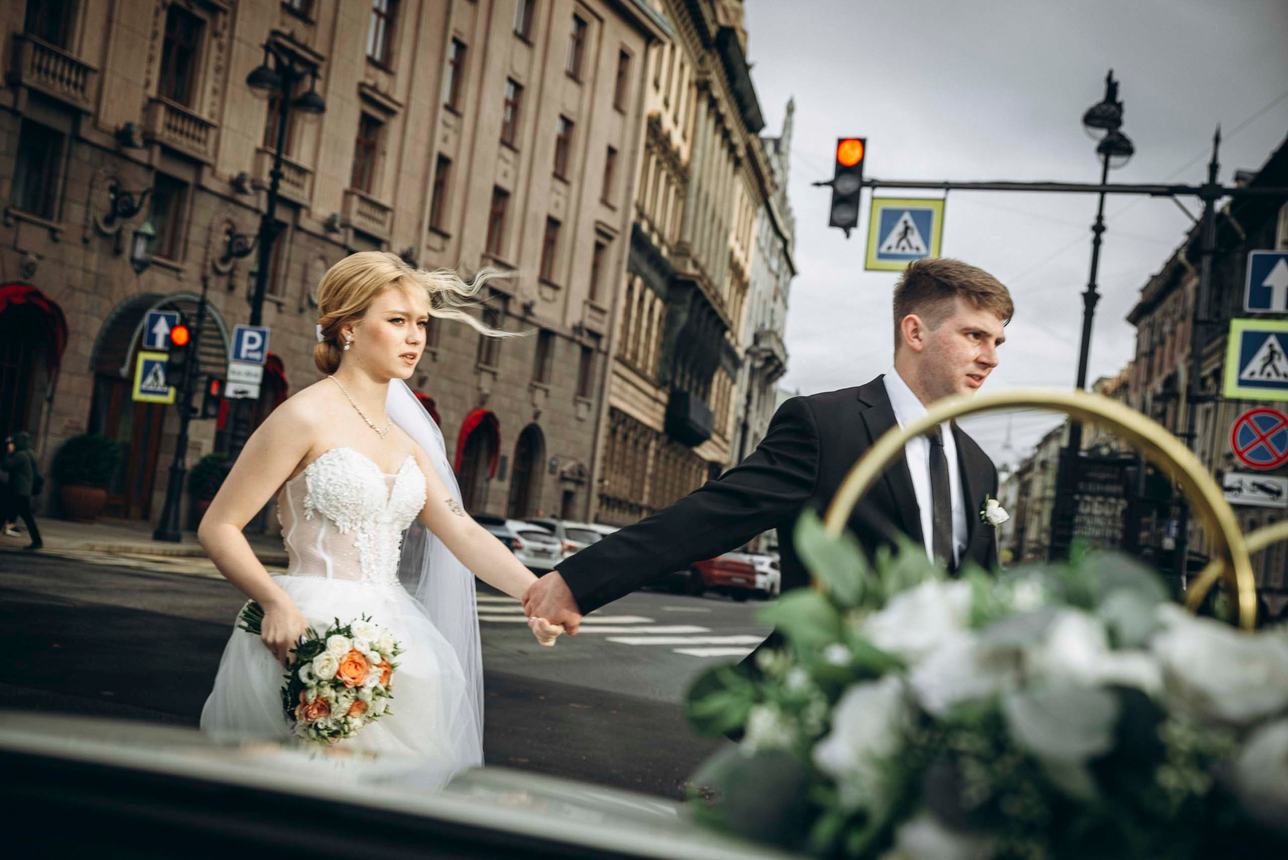 Фотограф Андрей Рижский.Санкт Петербург.Свадебная серия фотографий Екатерины и Александра.
