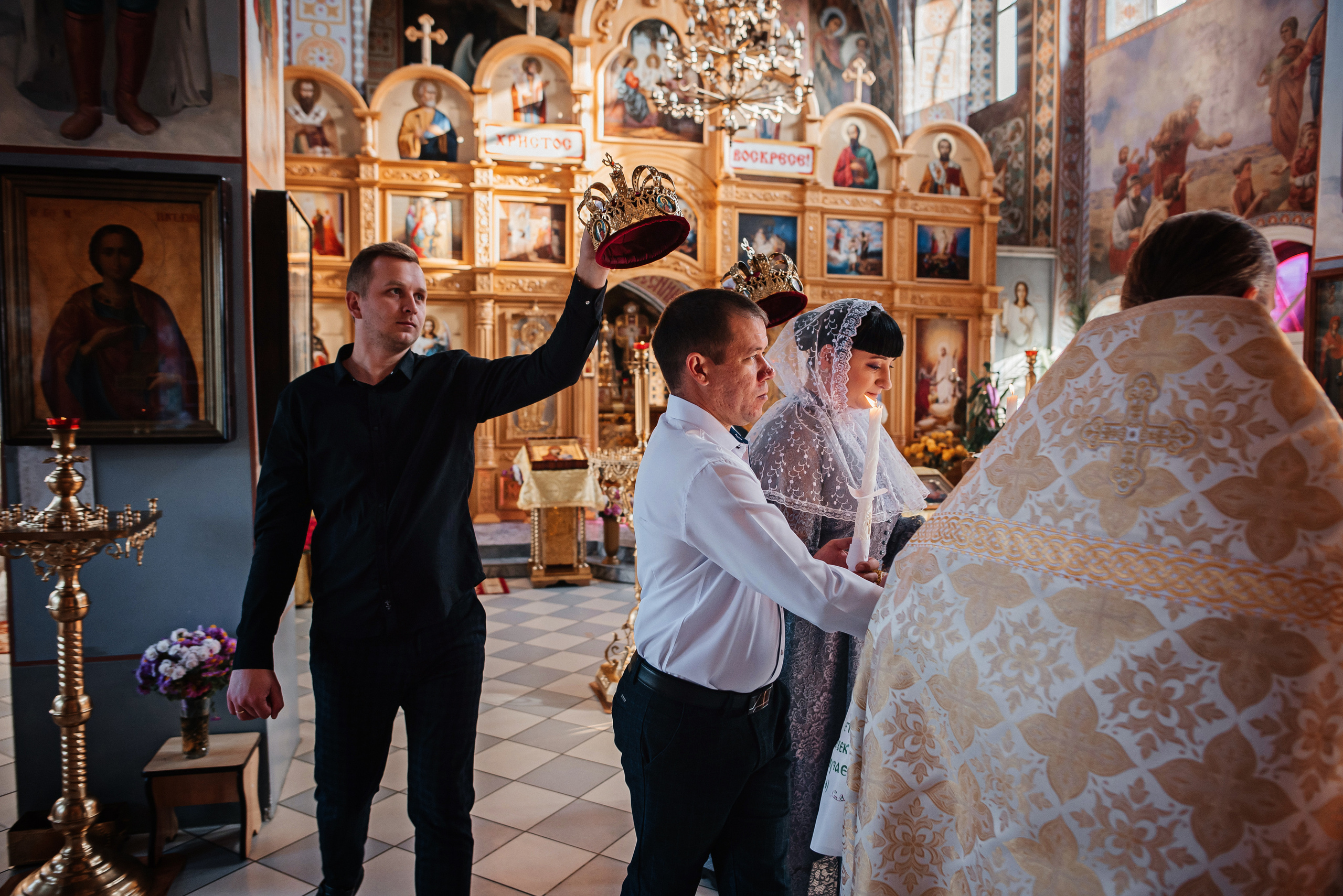 Венчание Светланы и Антона. Детский и семейный фотограф выпускной альбом Приморско-Ахтарск