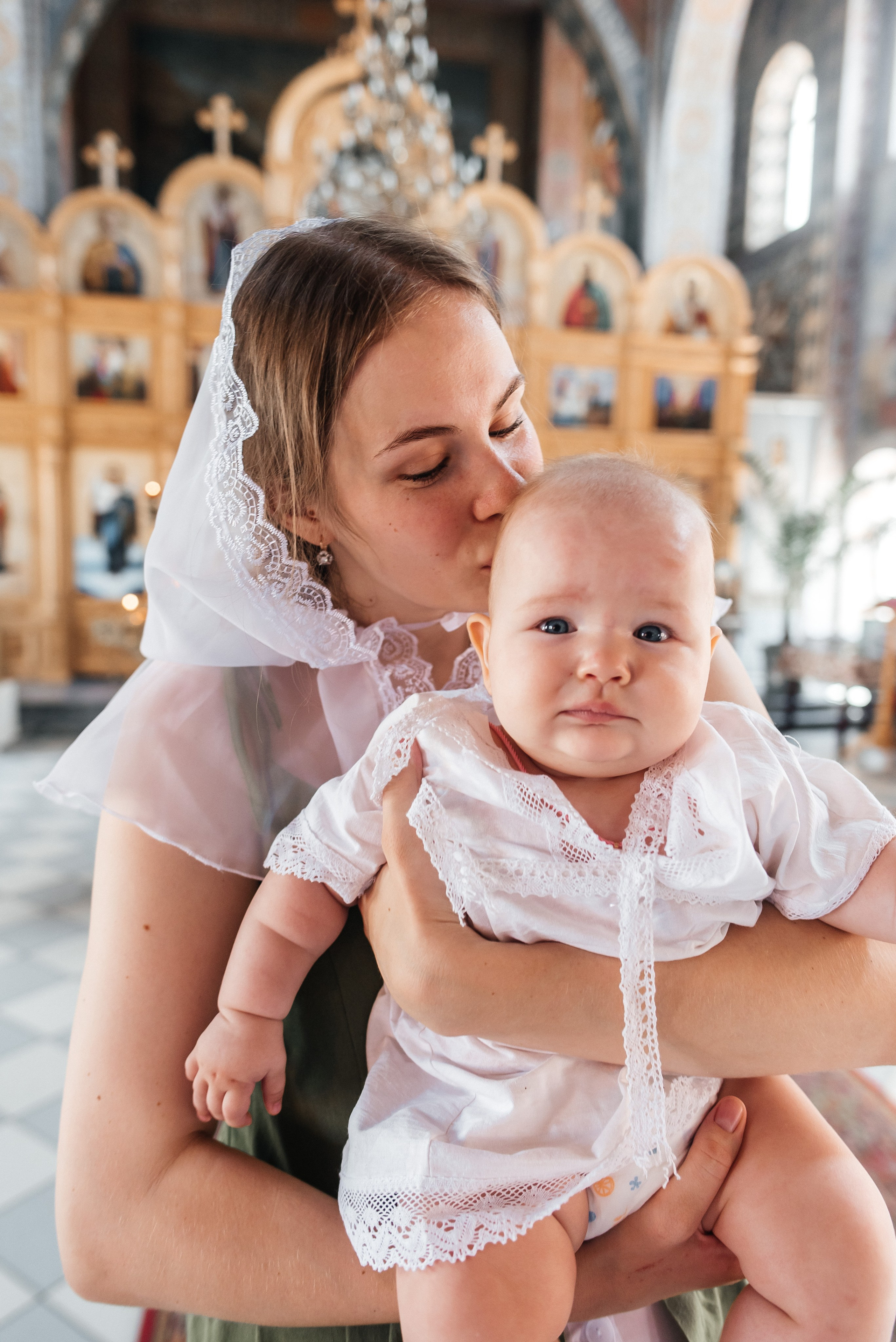 Крещение Варвары. Детский и семейный фотограф выпускной альбом Приморско-Ахтарск