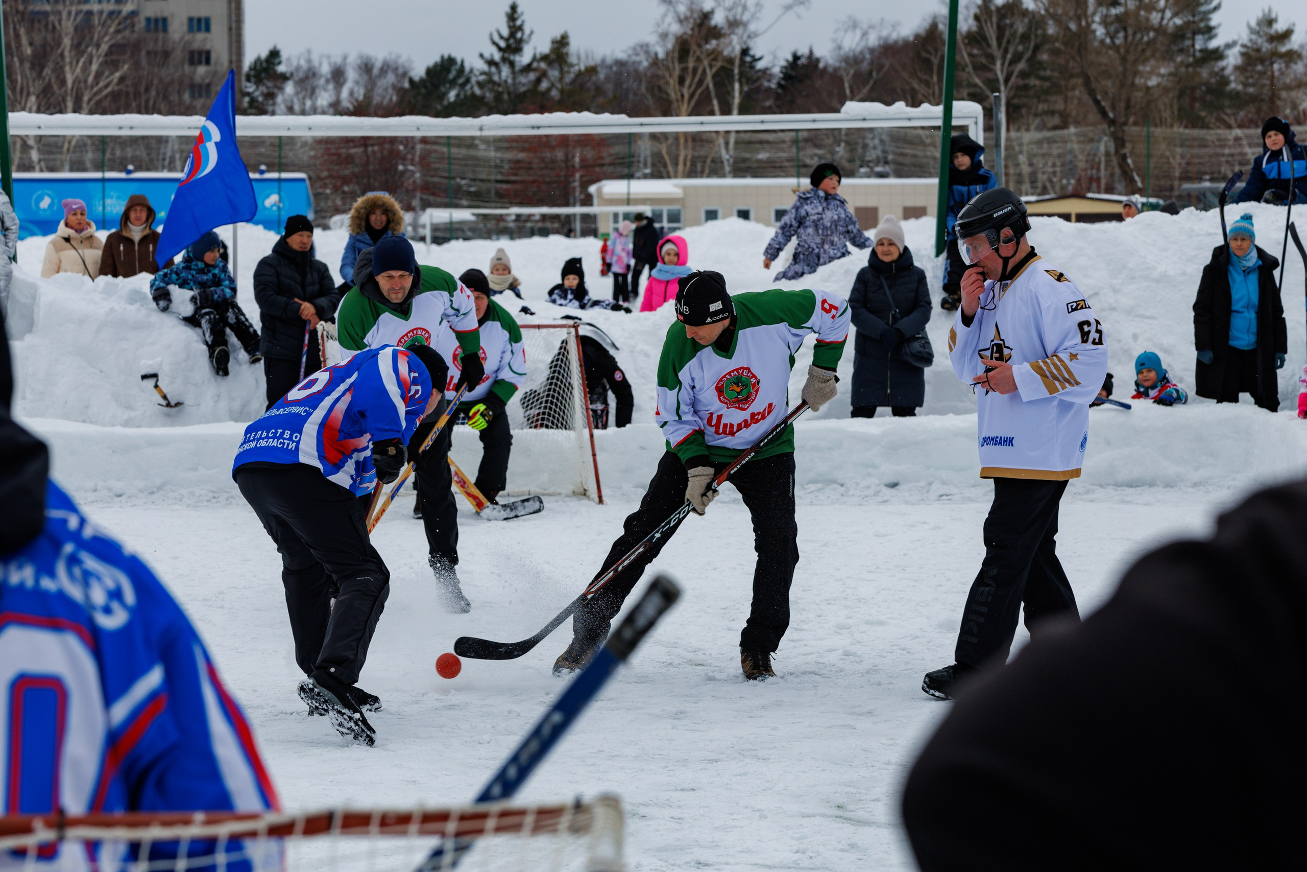 XIII чемпионат  по «ХОККЕЮ В ВАЛЕНКАХ». Свадебный, семейный и репортажный фотограф в Южно-Сахалинске Артур Петросян