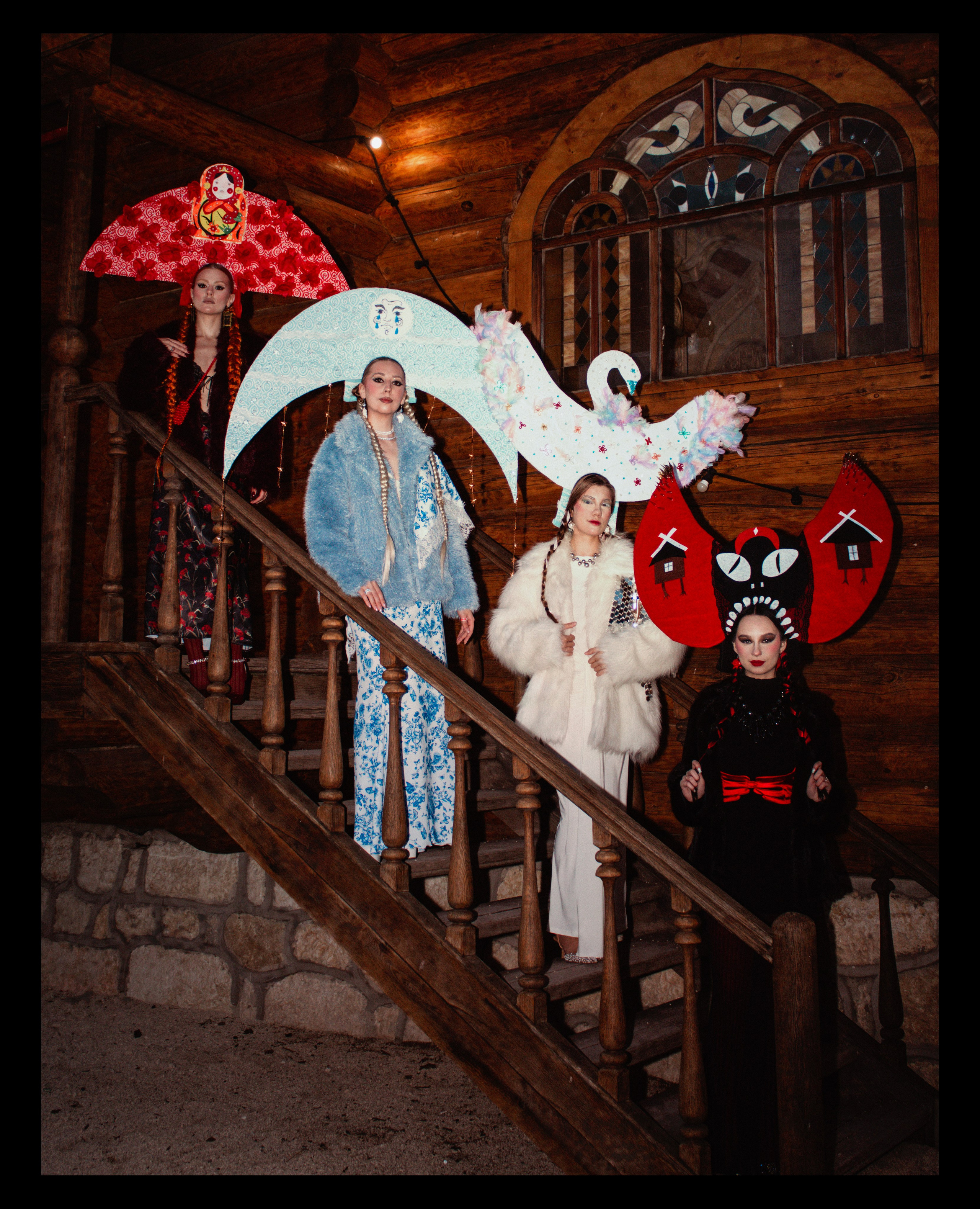 Кокошники. Маська