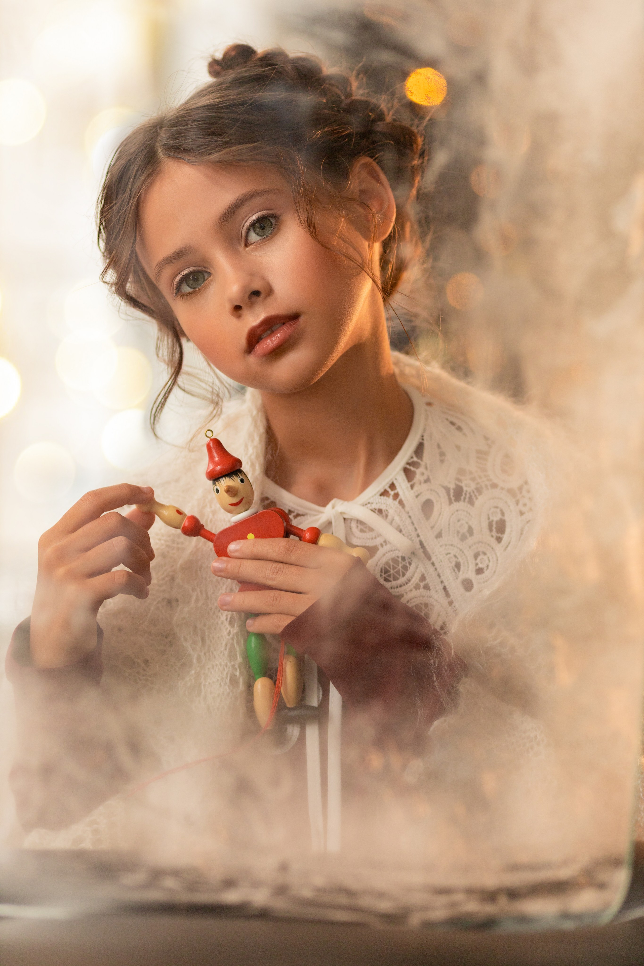 Новогодняя сказка Аделины. Семейный и детский фотограф Леонова Анна