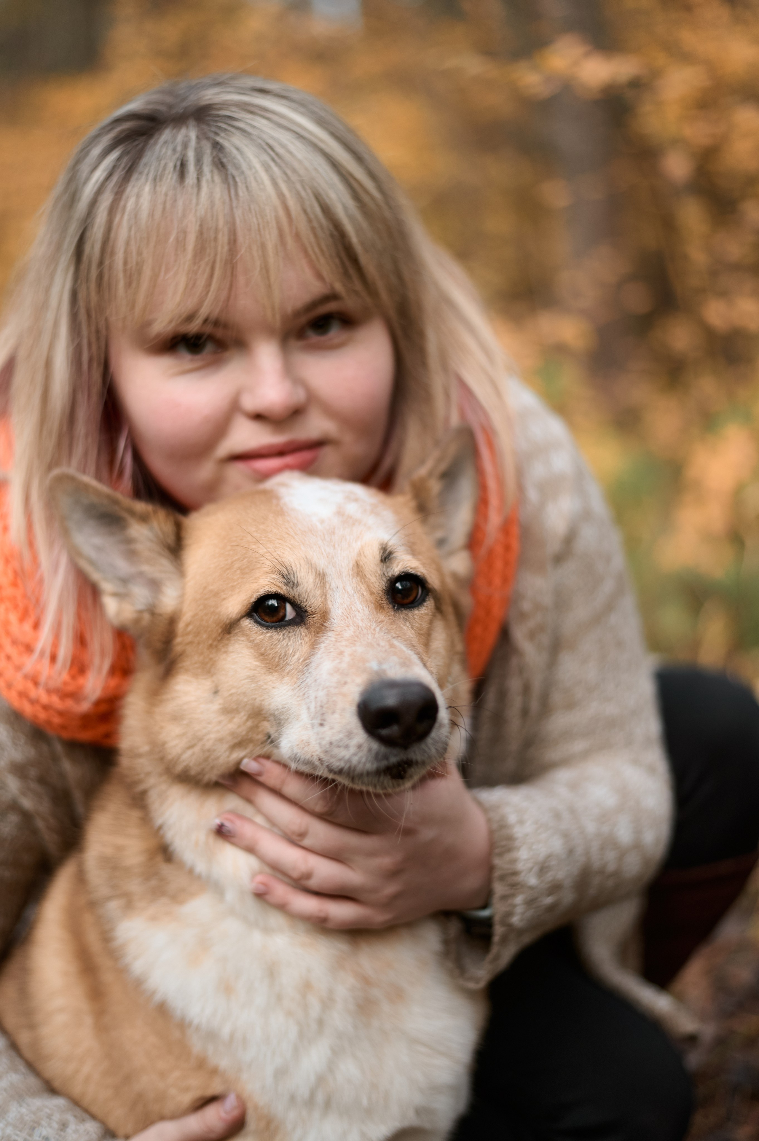 Катя и Найда. Женский фотограф в Череповце Даша Акулич