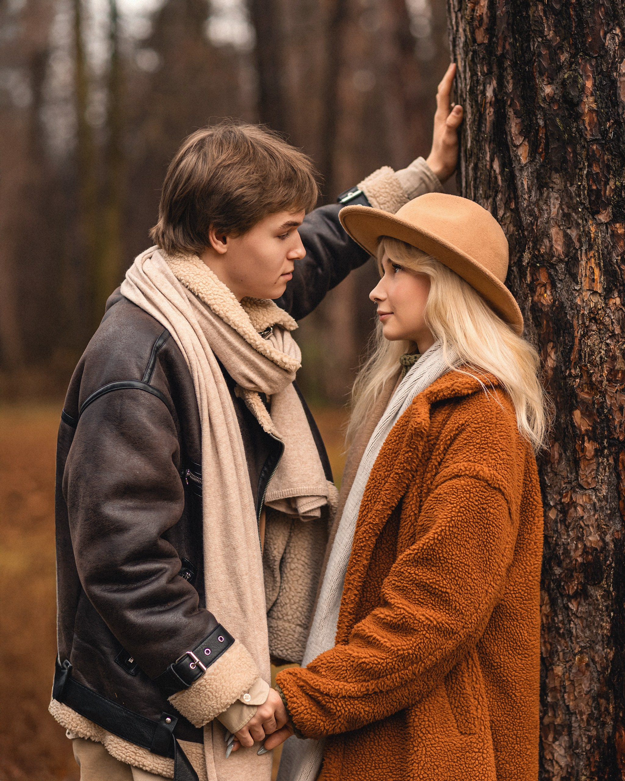 Осенняя лавстори. Детский и семейный фотограф Елена Михайлова в Москве