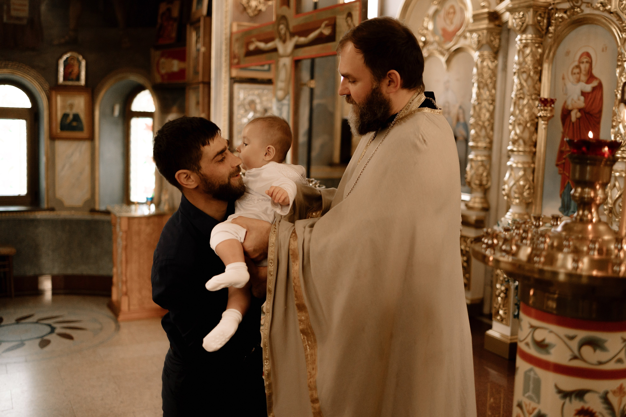 Крещение Тимура. Семейный фотограф в Краснодаре Храмова Анна