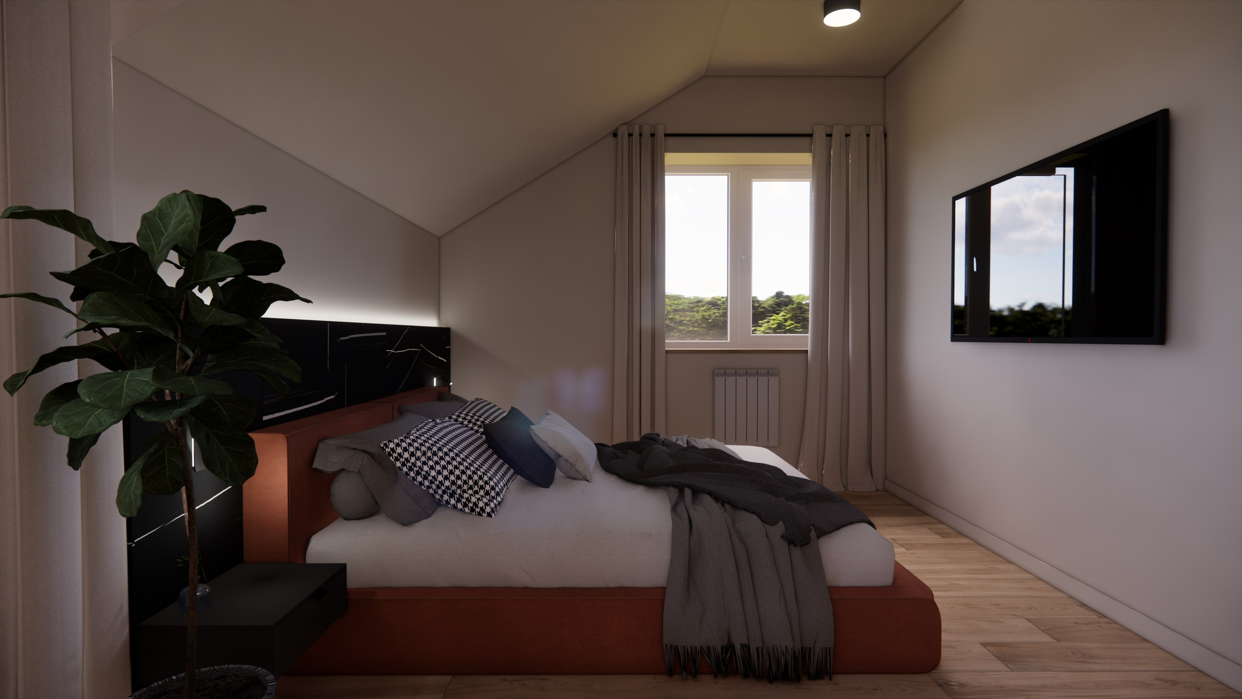 Дуплекс 120 м² в КП ВП-лайт (совместная работа с Любовью Поляковой designpolyakova.ru). Push-design.ru