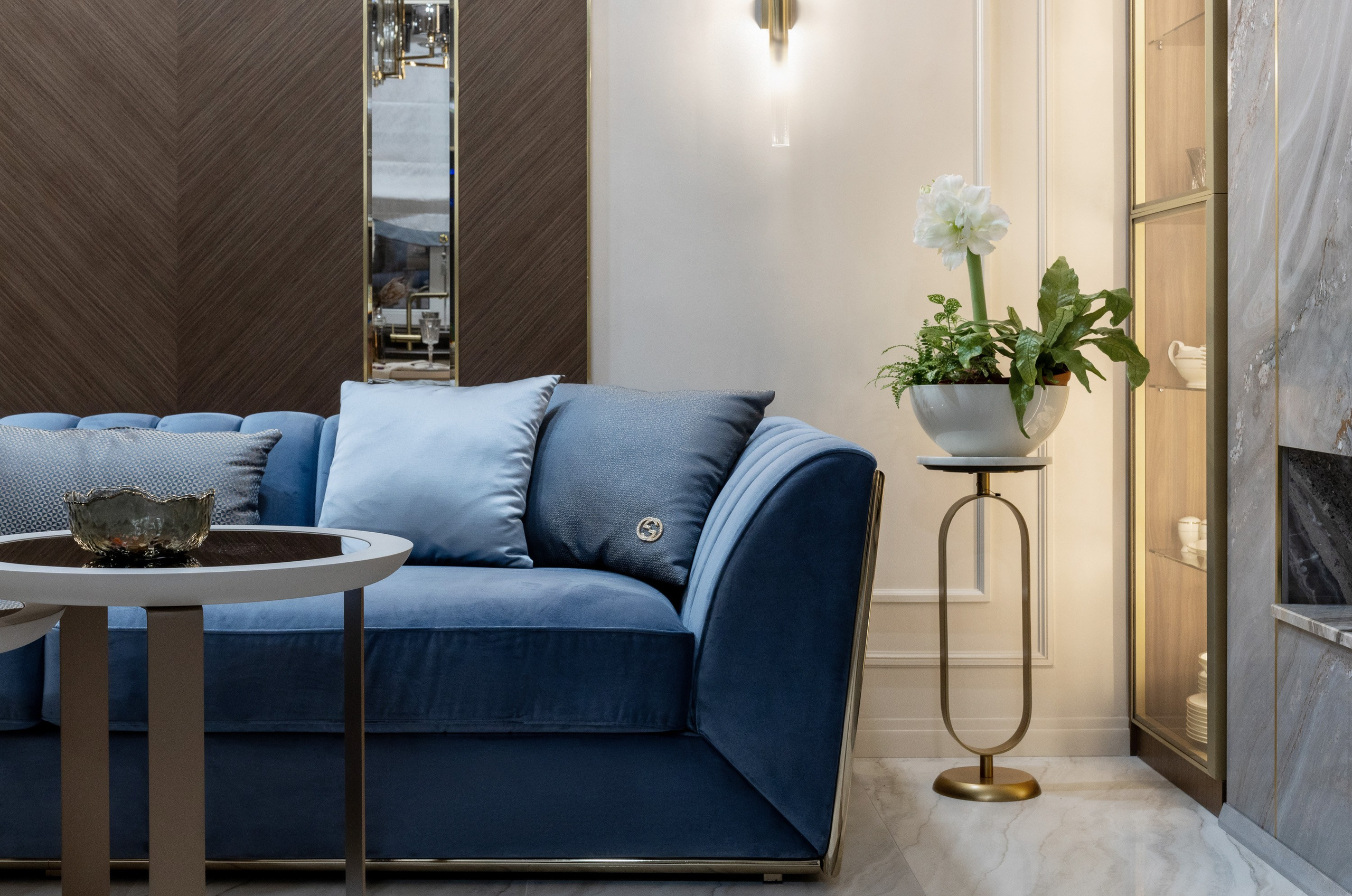 Интерьер частного дома, дизайнер Евгения Тисленко