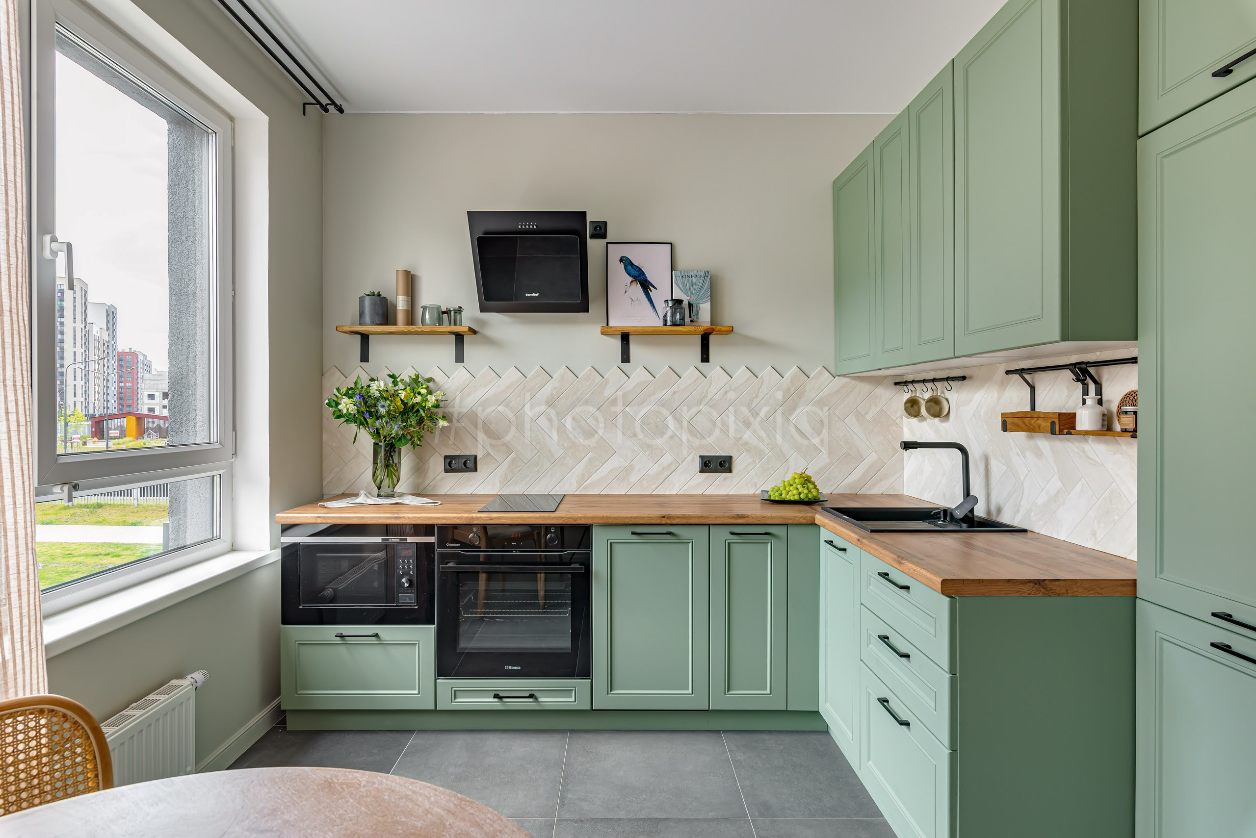 Фотосъёмка двухкомнатной квартиры для продажи. Интерьерная съёмка и виртуальные туры — Интерьерный фотограф Кузнецов Сергей (photopixiq)