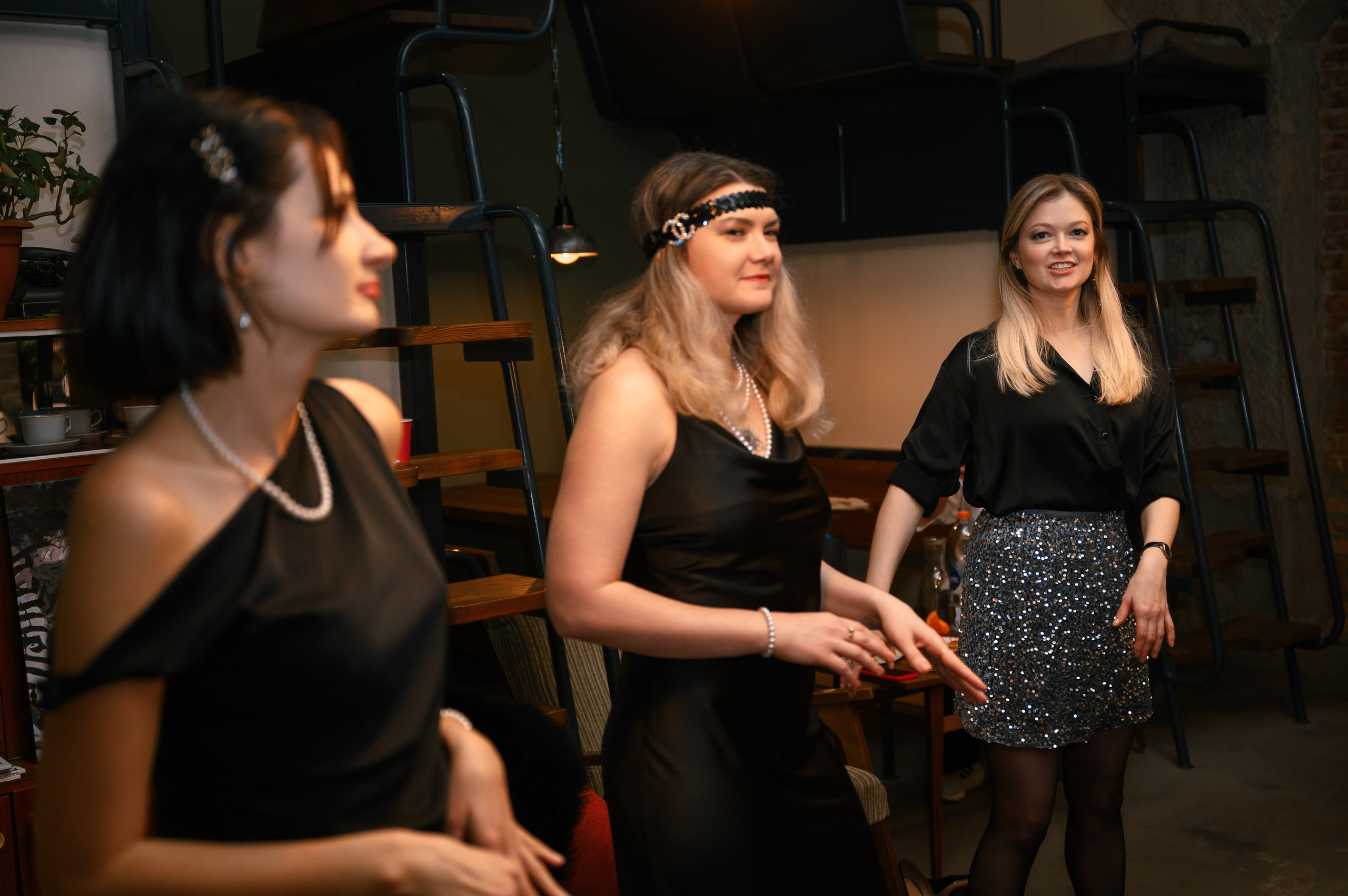 Корпоратив школы танцев в стиле «Мафия». Wedding and family photographer USA