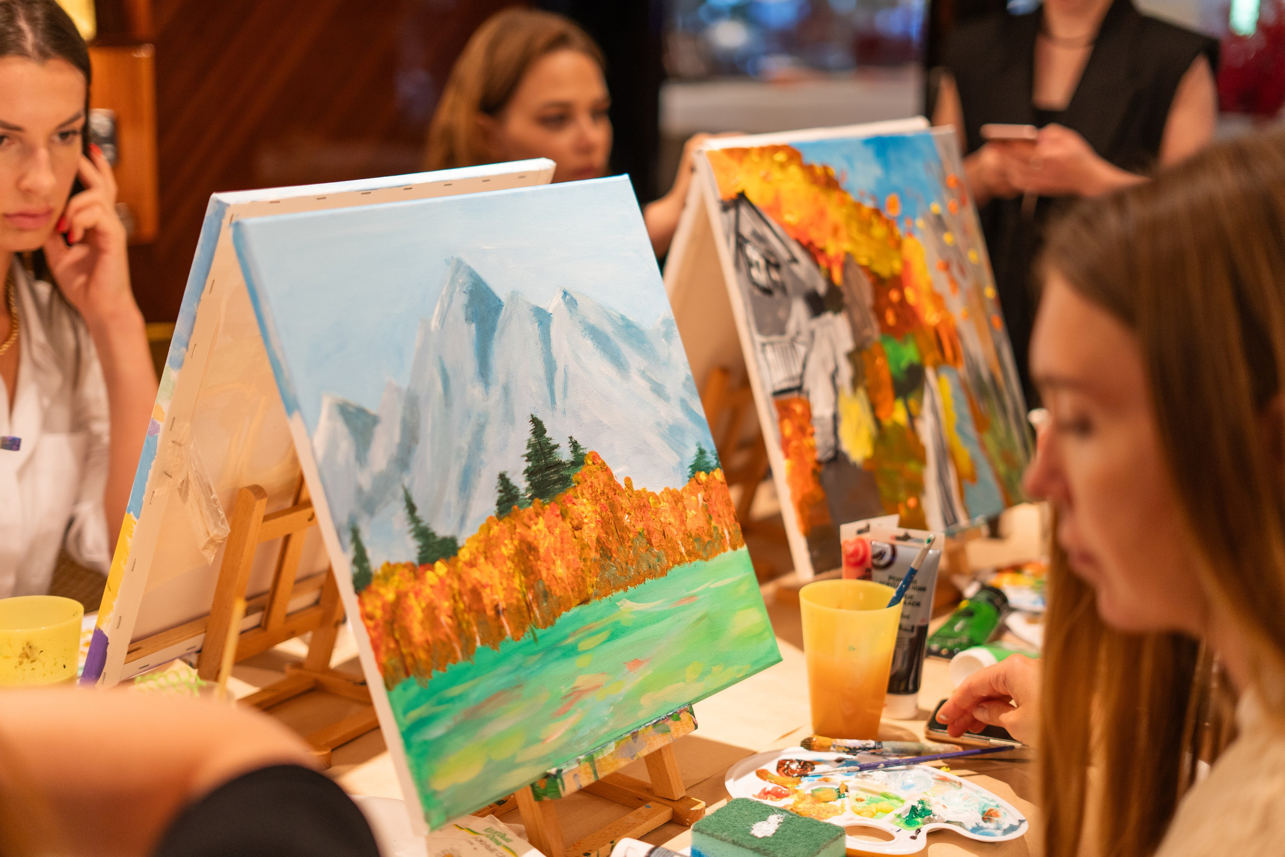 Корпоратив Teach Me Art 3. Портретный фотограф в Москве и Санкт-Петербурге Арина Чех