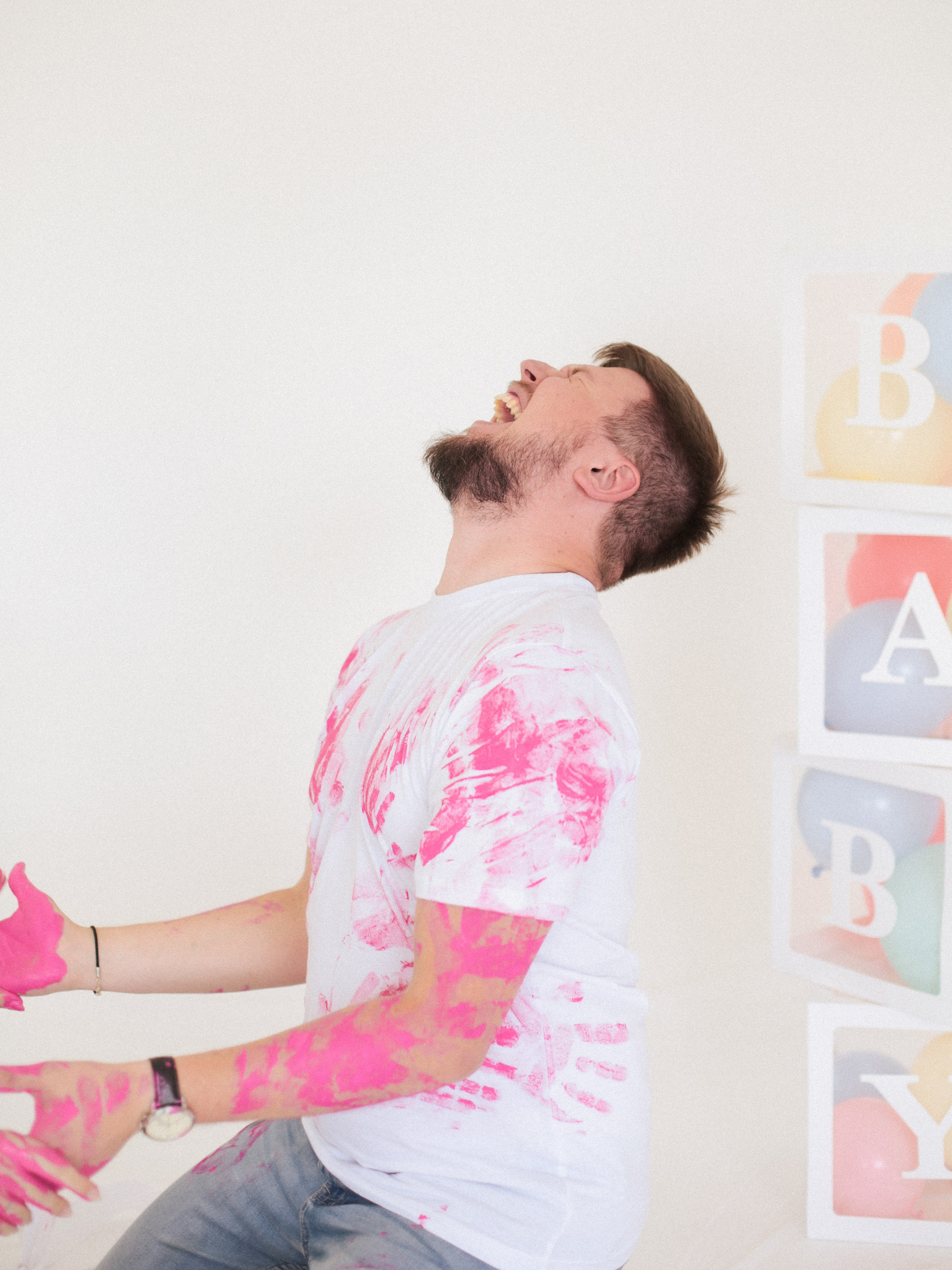 Гендер пати Вовы и Влады. Фотограф Julia Milton | Портреты, съемки для маркетплейсов, лавстори, съёмка беременности в Санкт-Петербурге. Обучение фотографии в Спб очно