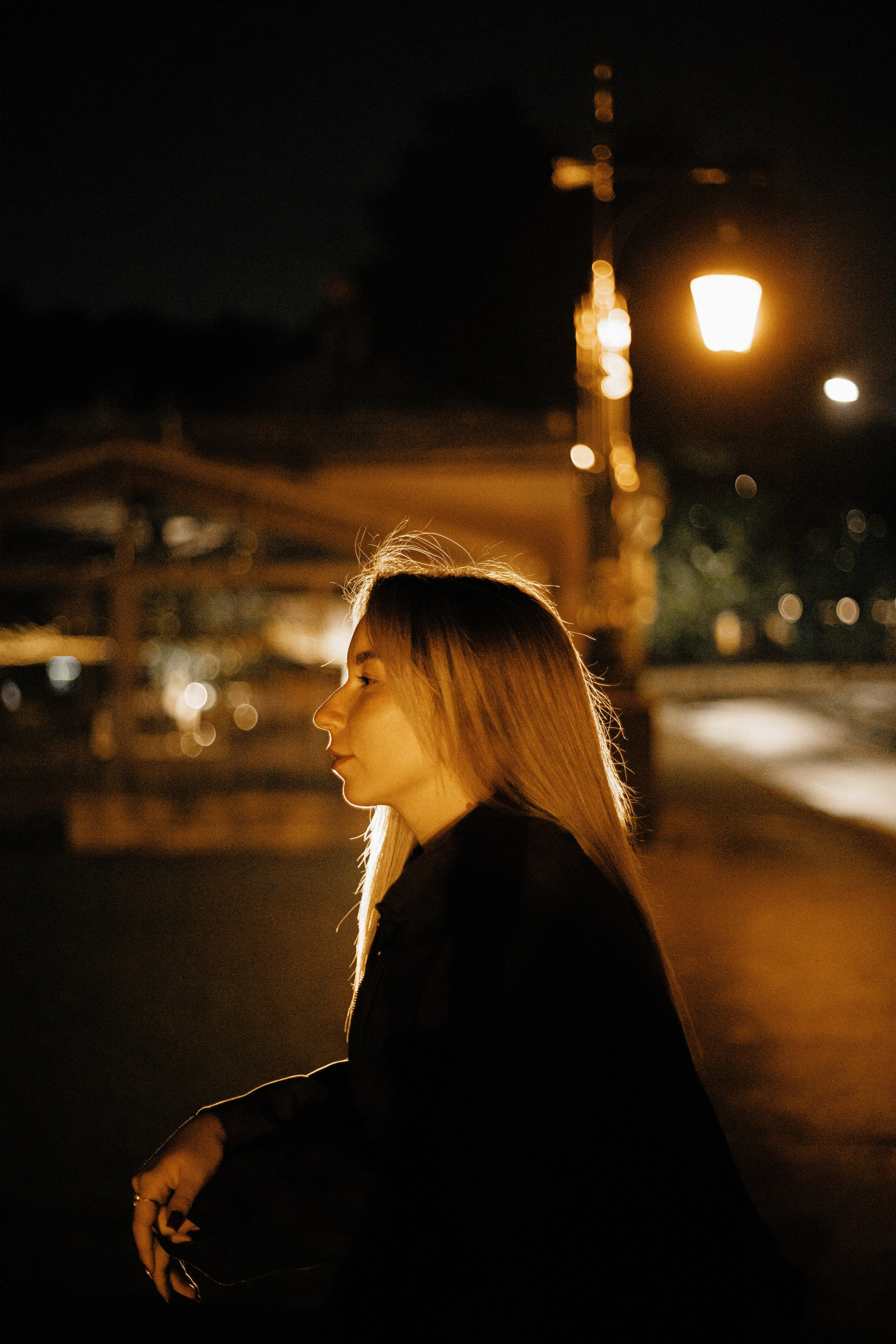 Тёмная ночь, мосты, любовь🤍. Петербургский фотограф — Рия