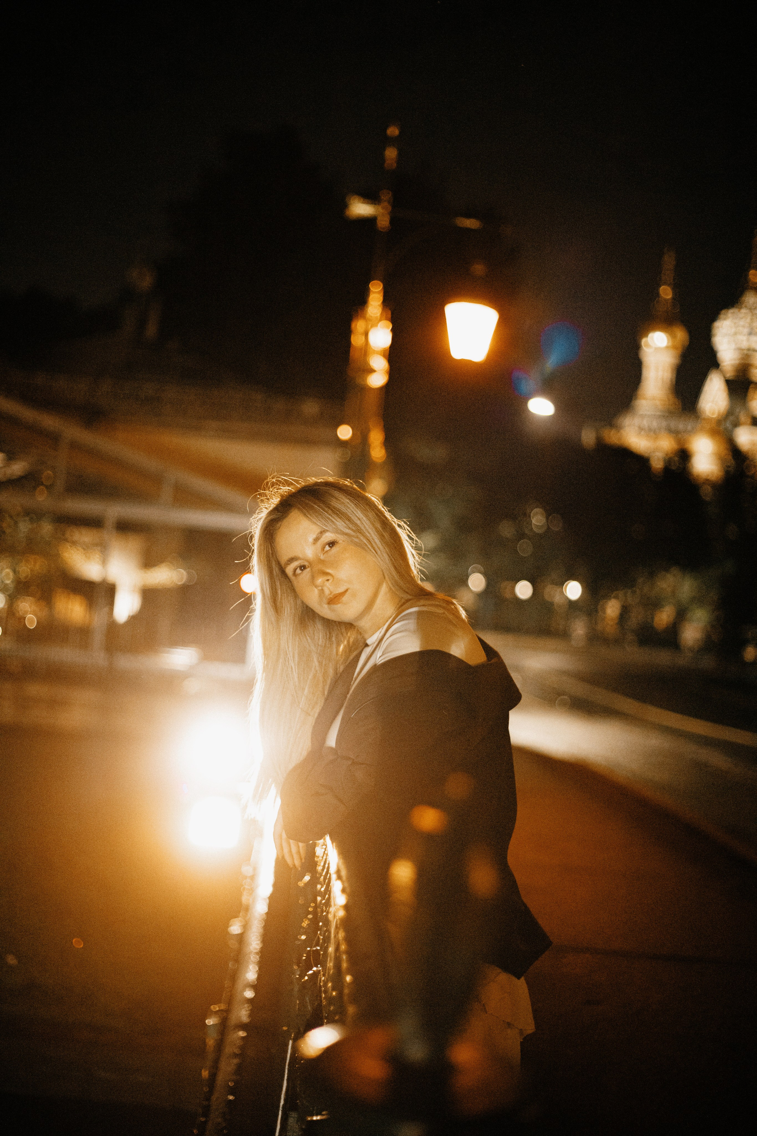 Тёмная ночь, мосты, любовь🤍. Петербургский фотограф — Рия