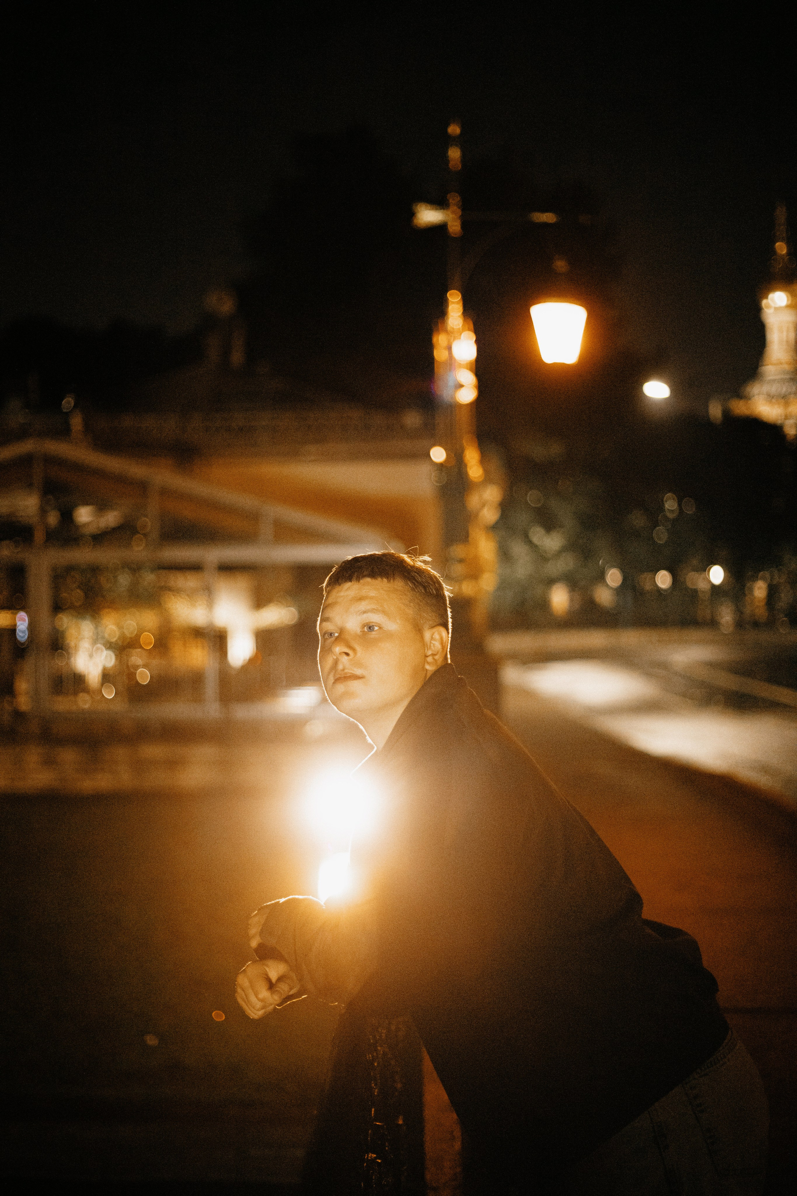 Тёмная ночь, мосты, любовь🤍. Петербургский фотограф — Рия