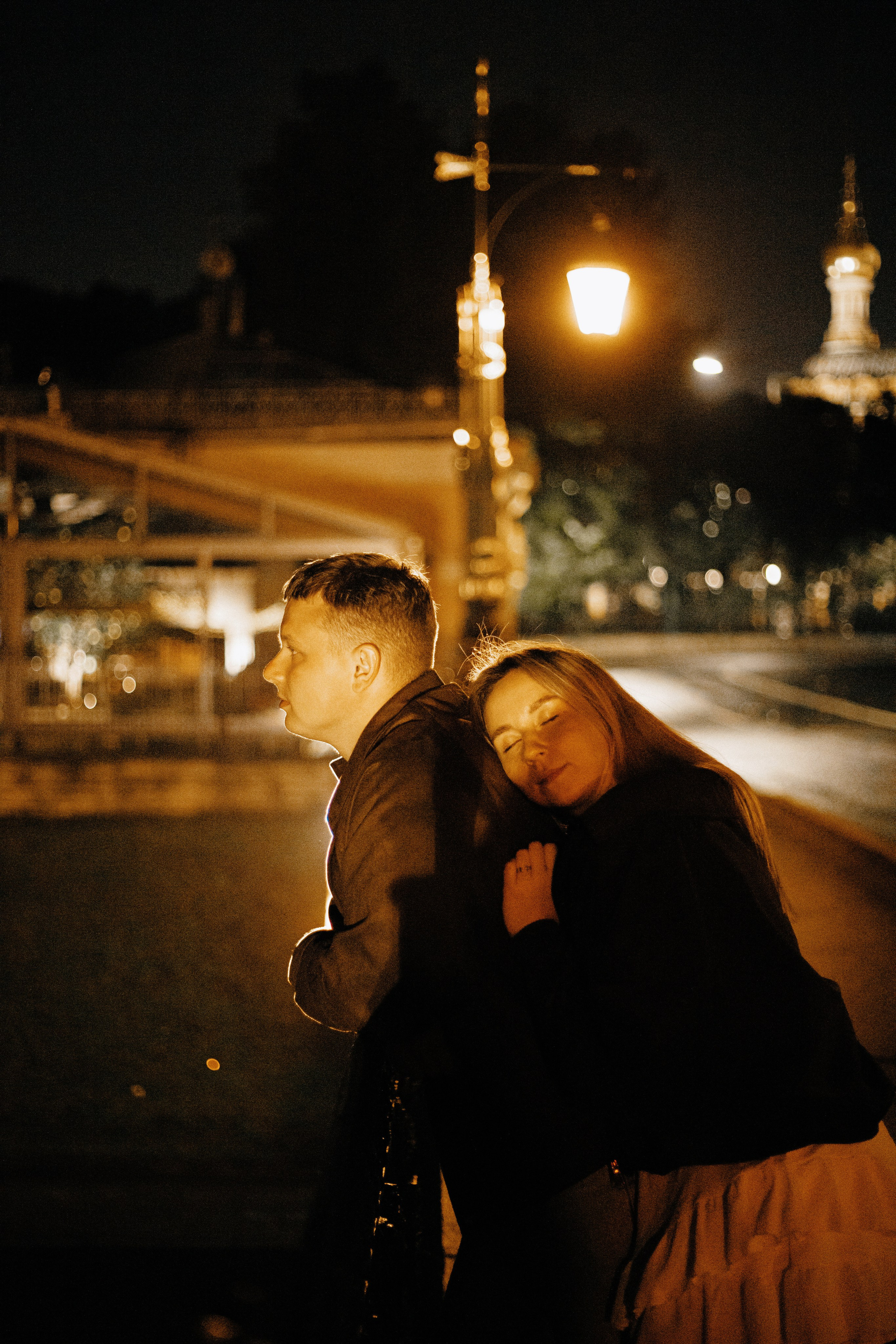 Тёмная ночь, мосты, любовь🤍. Петербургский фотограф — Рия