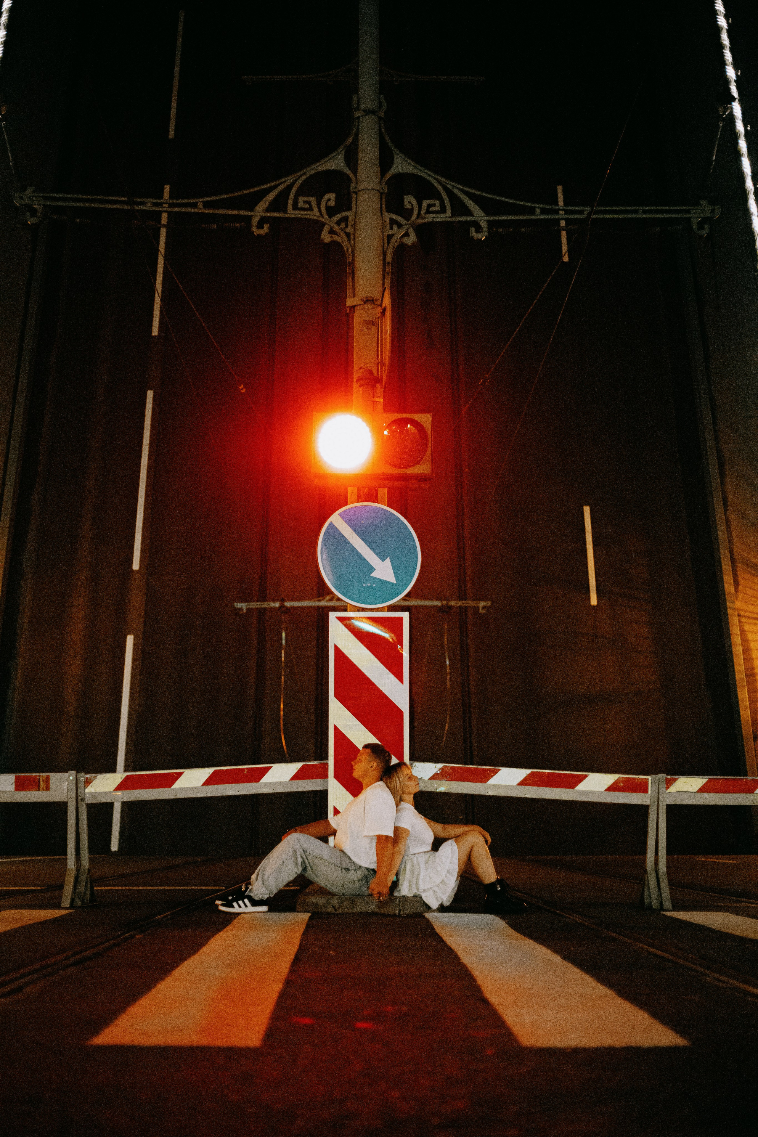 Тёмная ночь, мосты, любовь🤍. Петербургский фотограф — Рия
