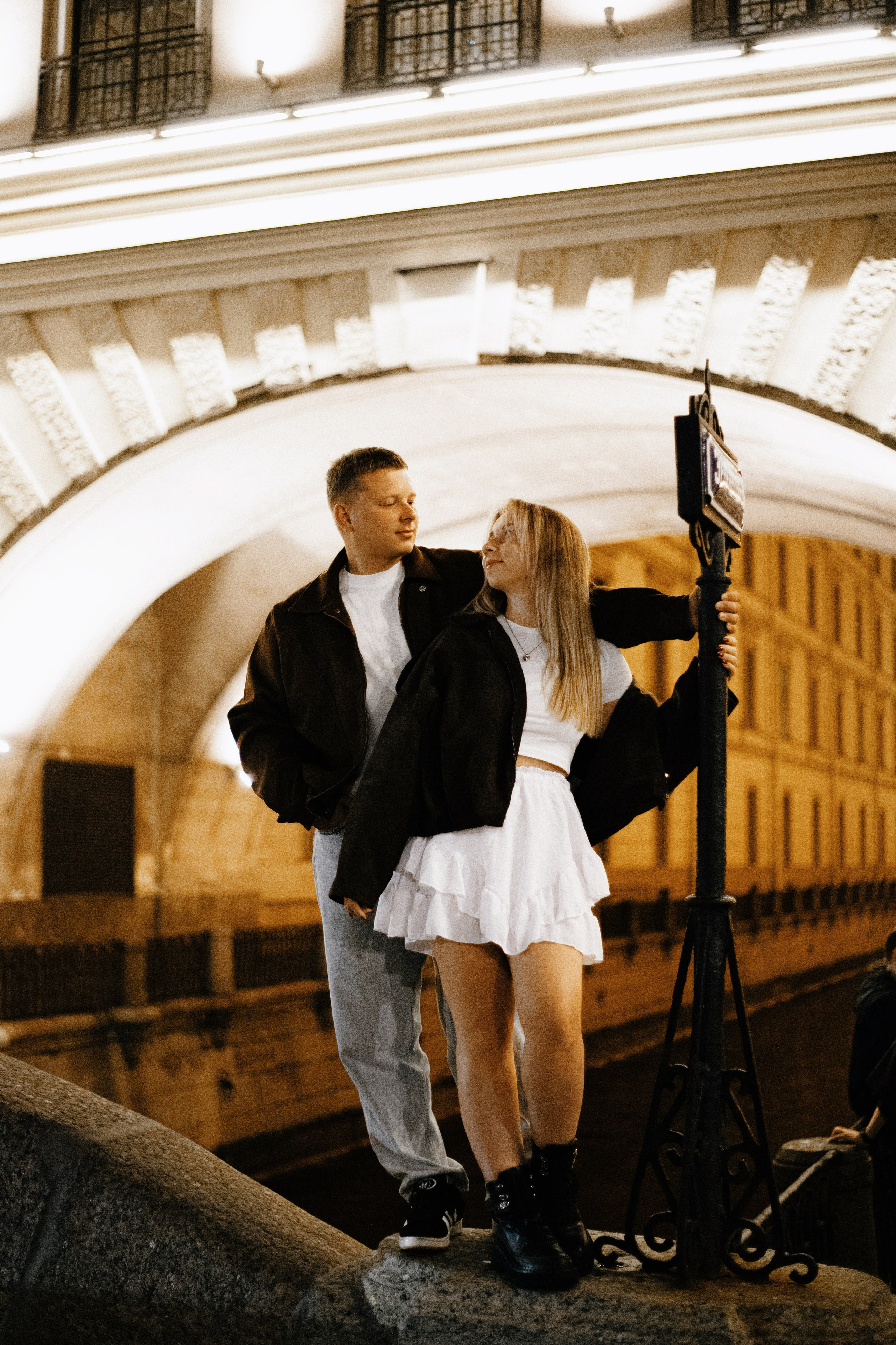 Тёмная ночь, мосты, любовь🤍. Петербургский фотограф — Рия