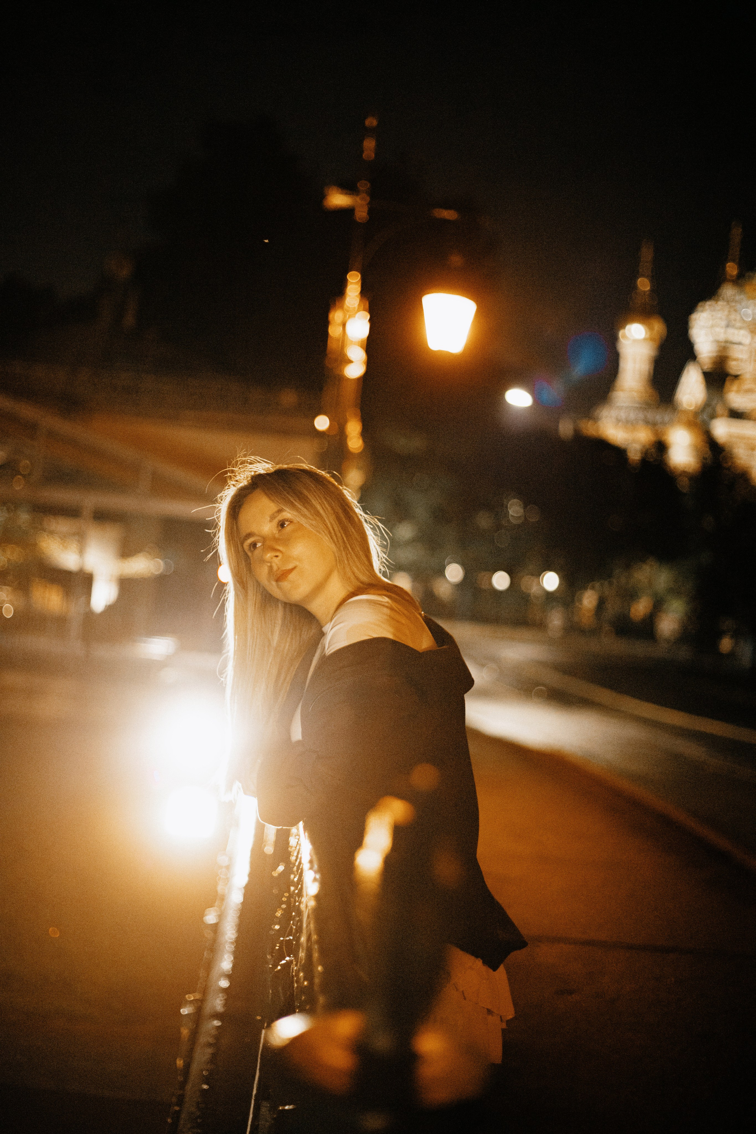 Тёмная ночь, мосты, любовь🤍. Петербургский фотограф — Рия