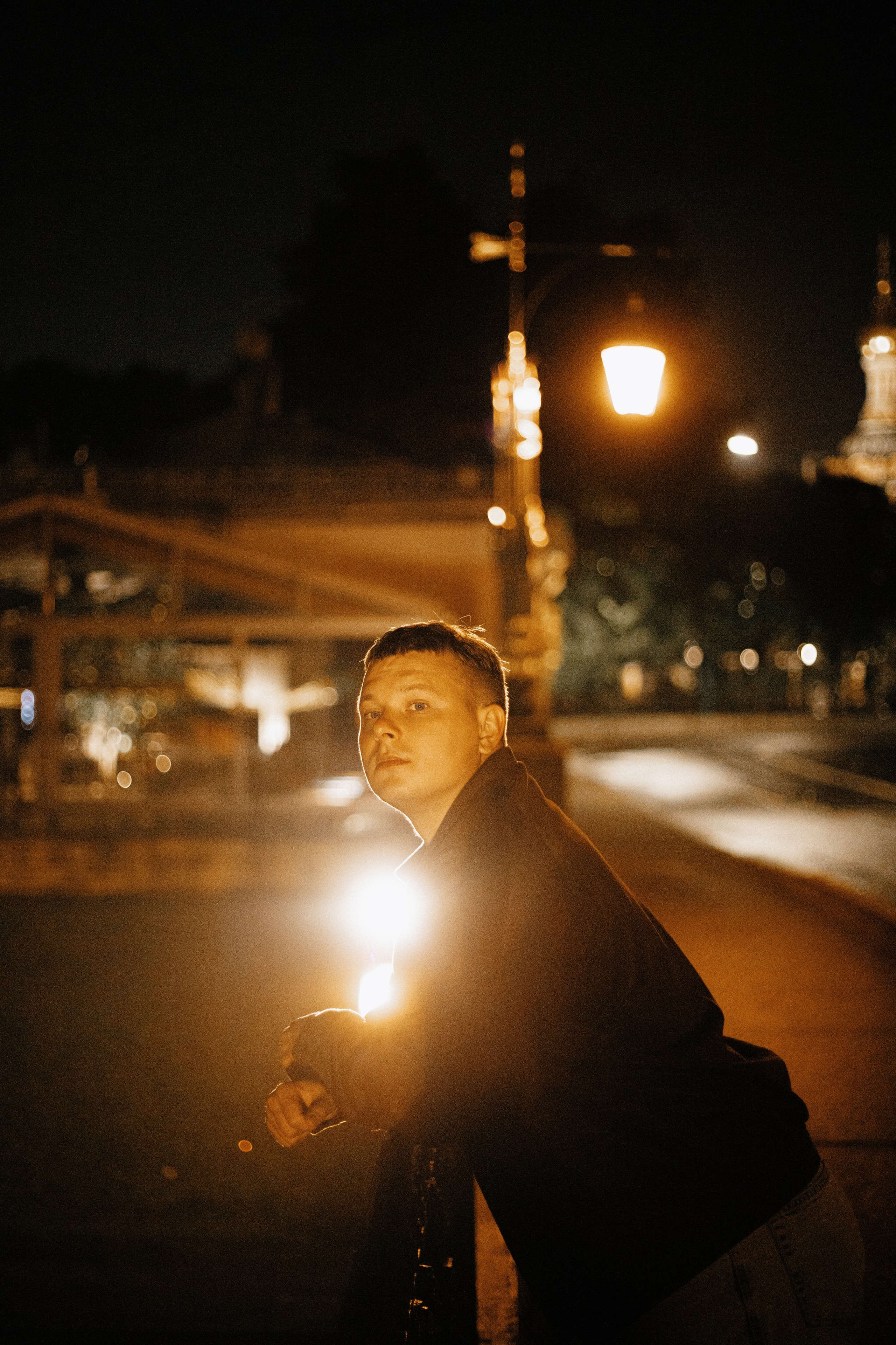 Тёмная ночь, мосты, любовь🤍. Петербургский фотограф — Рия
